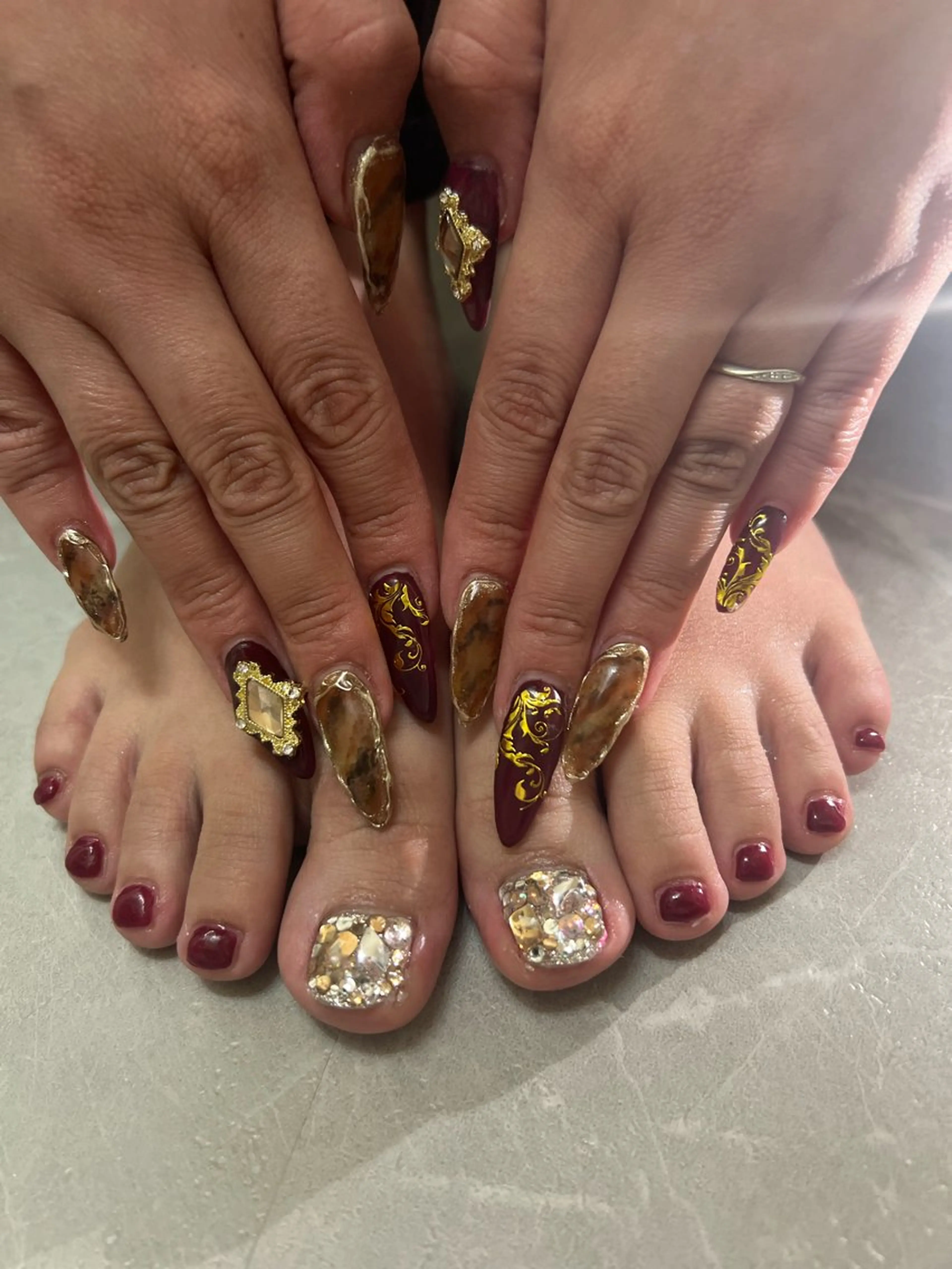 ネイル ハンドネイル Garnet nailのネイルデザイン