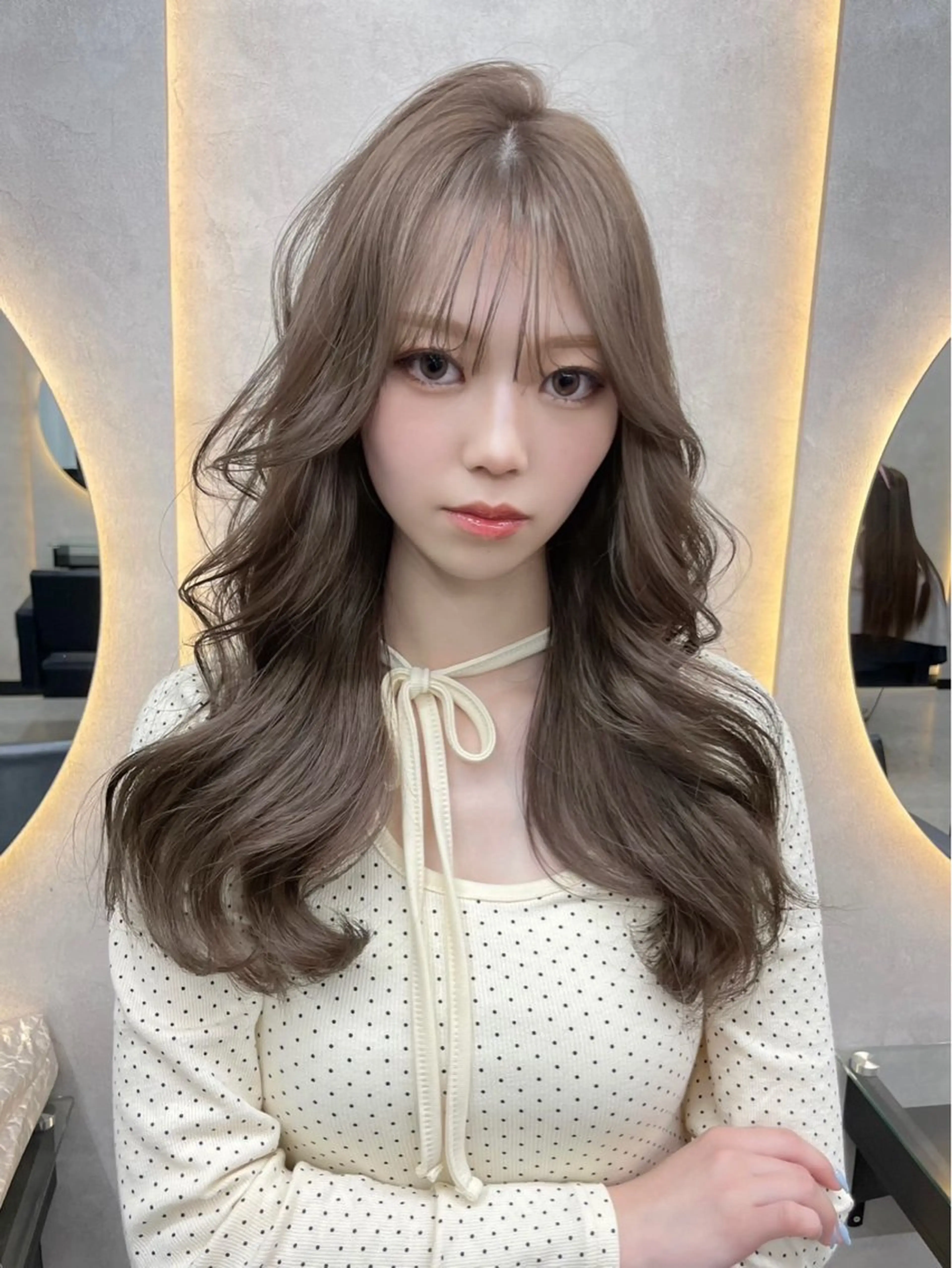 セミロング モテ愛され美容師🫶 とわのヘアスタイル