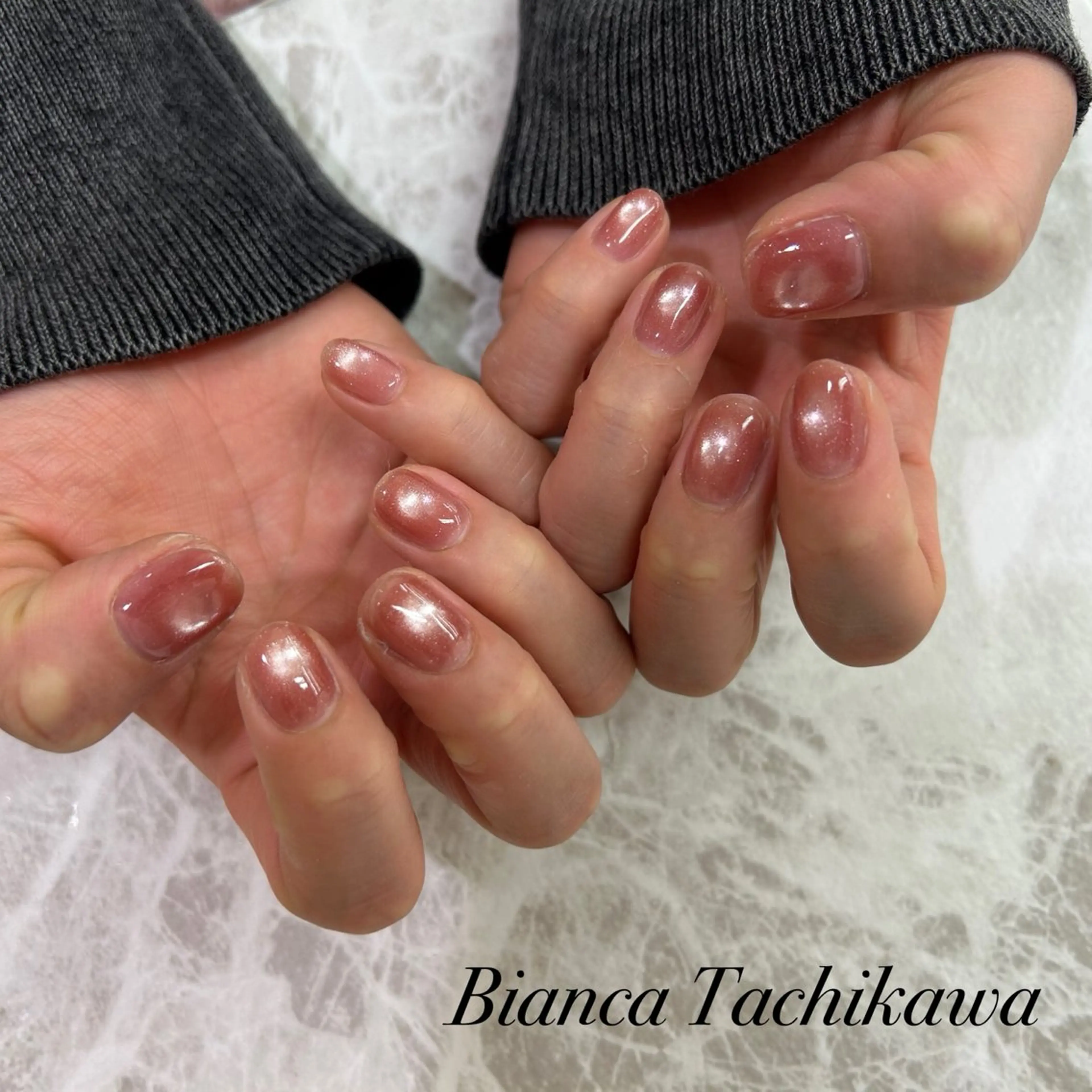 ネイル ハンドネイル Bianca 立川店 小川のネイルデザイン