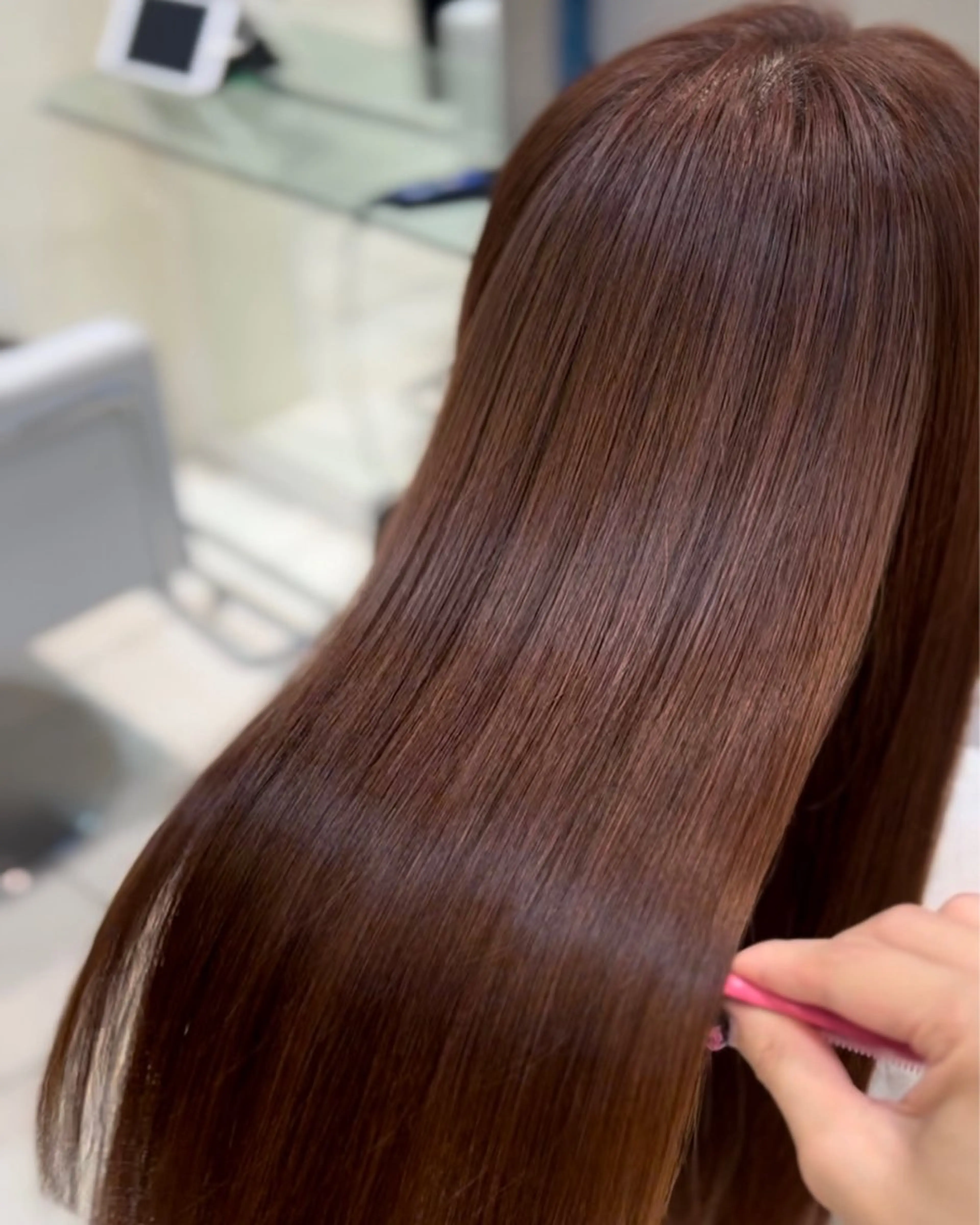 ロング カラー Ash 銀座店所属・銀座/カラー 🎀momo🎀のヘアスタイル