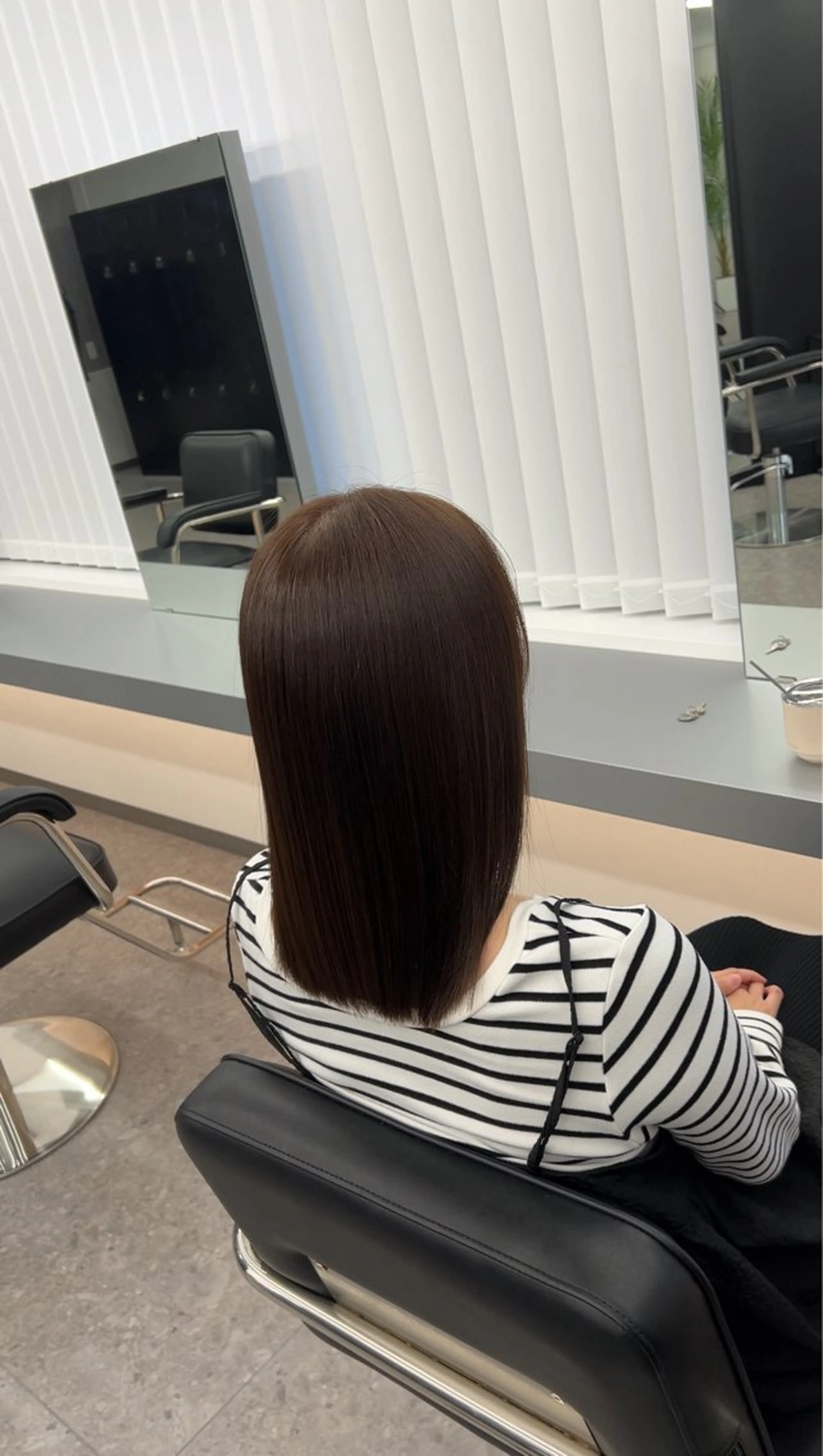 ミディアム 髪質改善ストレート Kantaのヘアスタイル