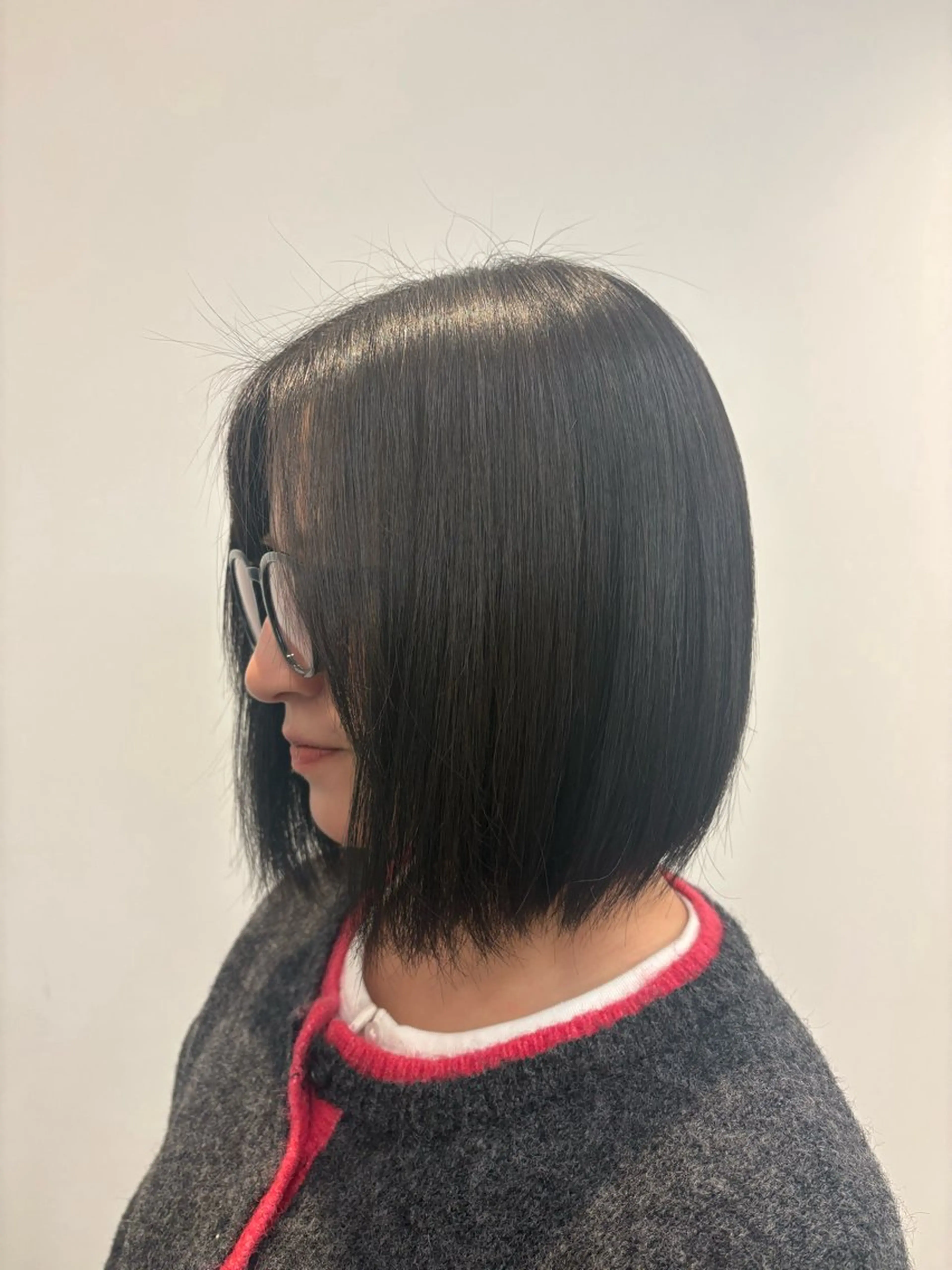 ミディアム ヘアカラー ukyo/透明感 カラー/ハイライトのヘアスタイル