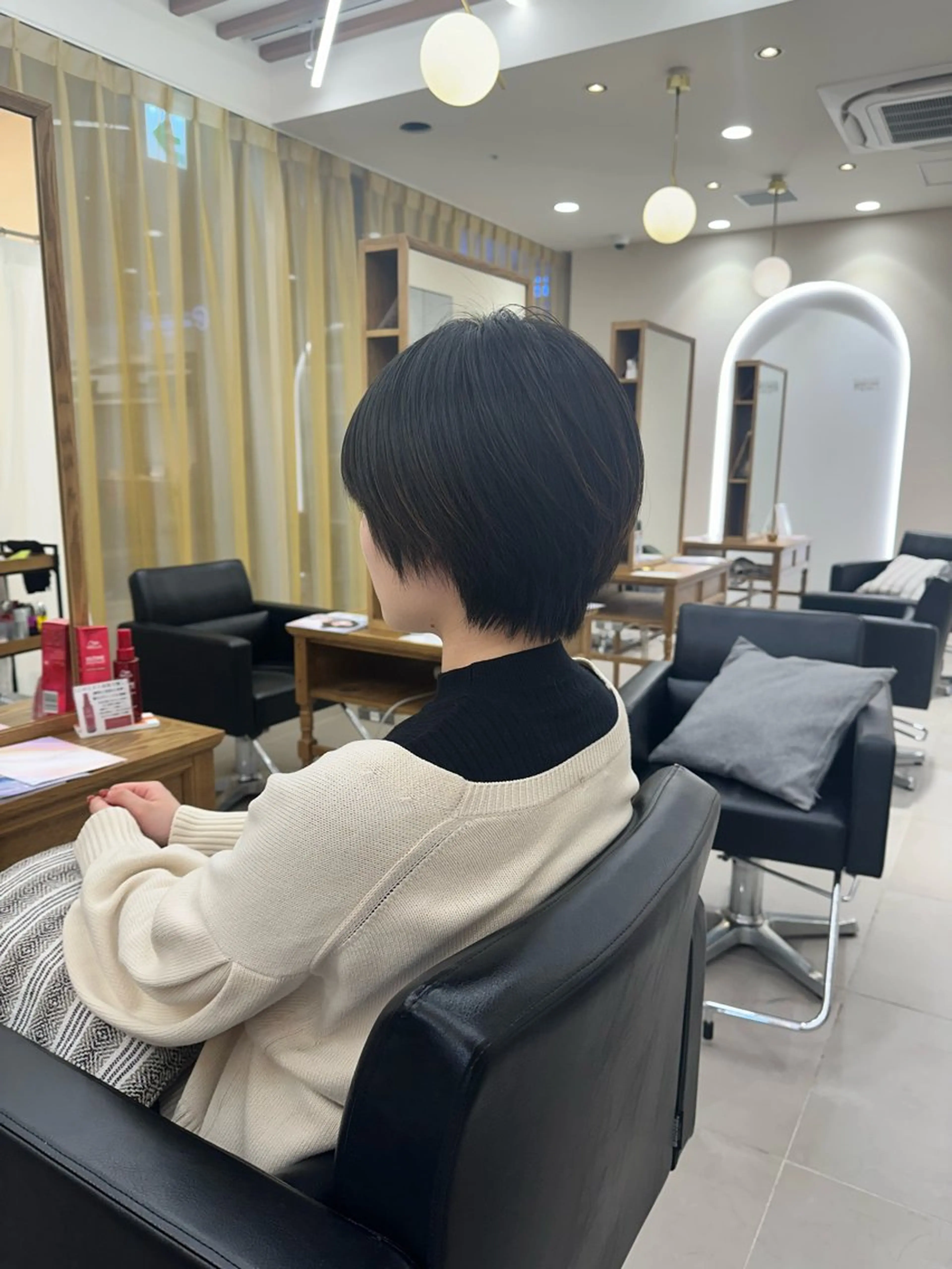 ショートカットの写真