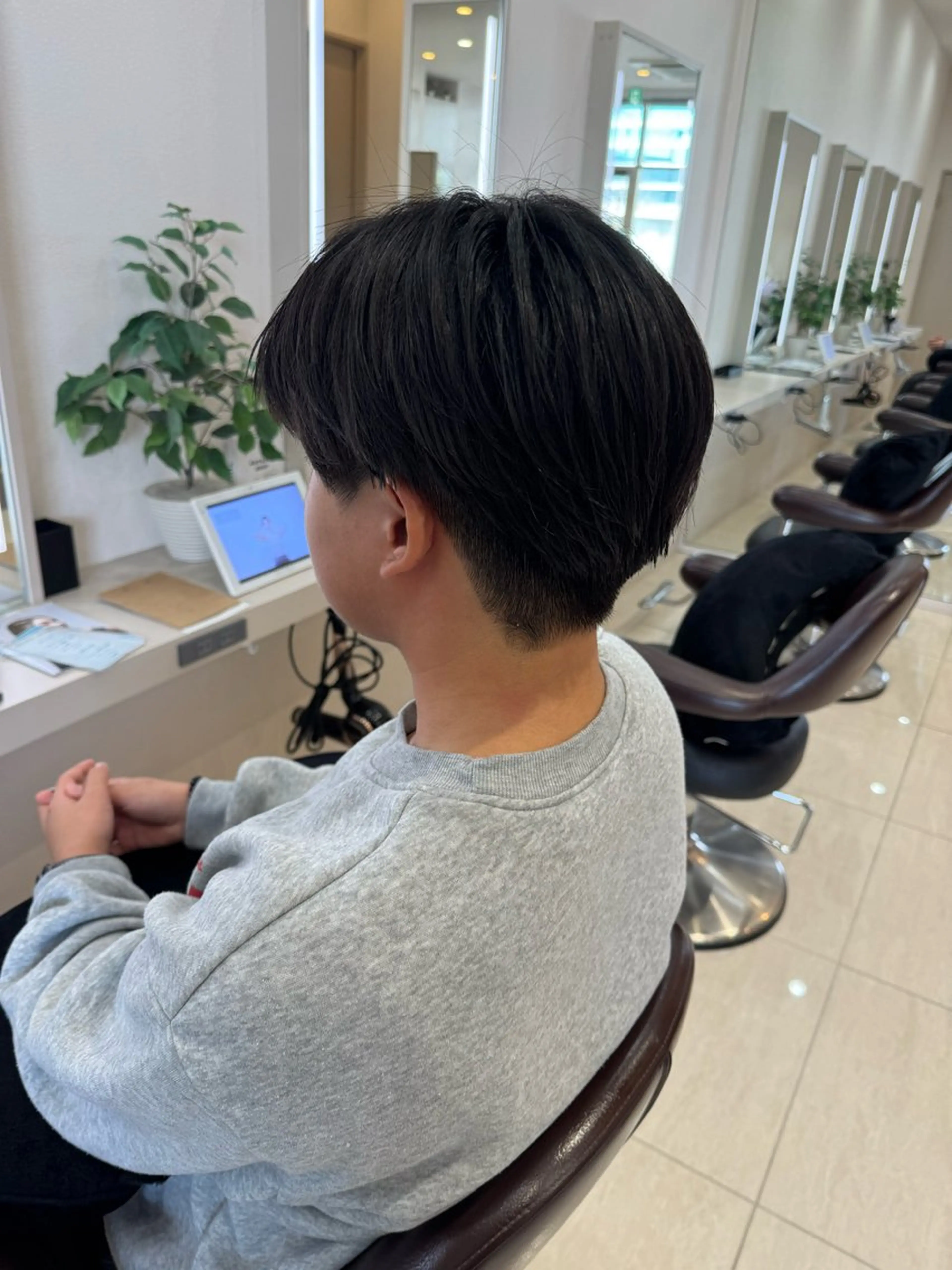 ショート メンズ カット パーマ/ハイトーン /吉田眞のヘアスタイル