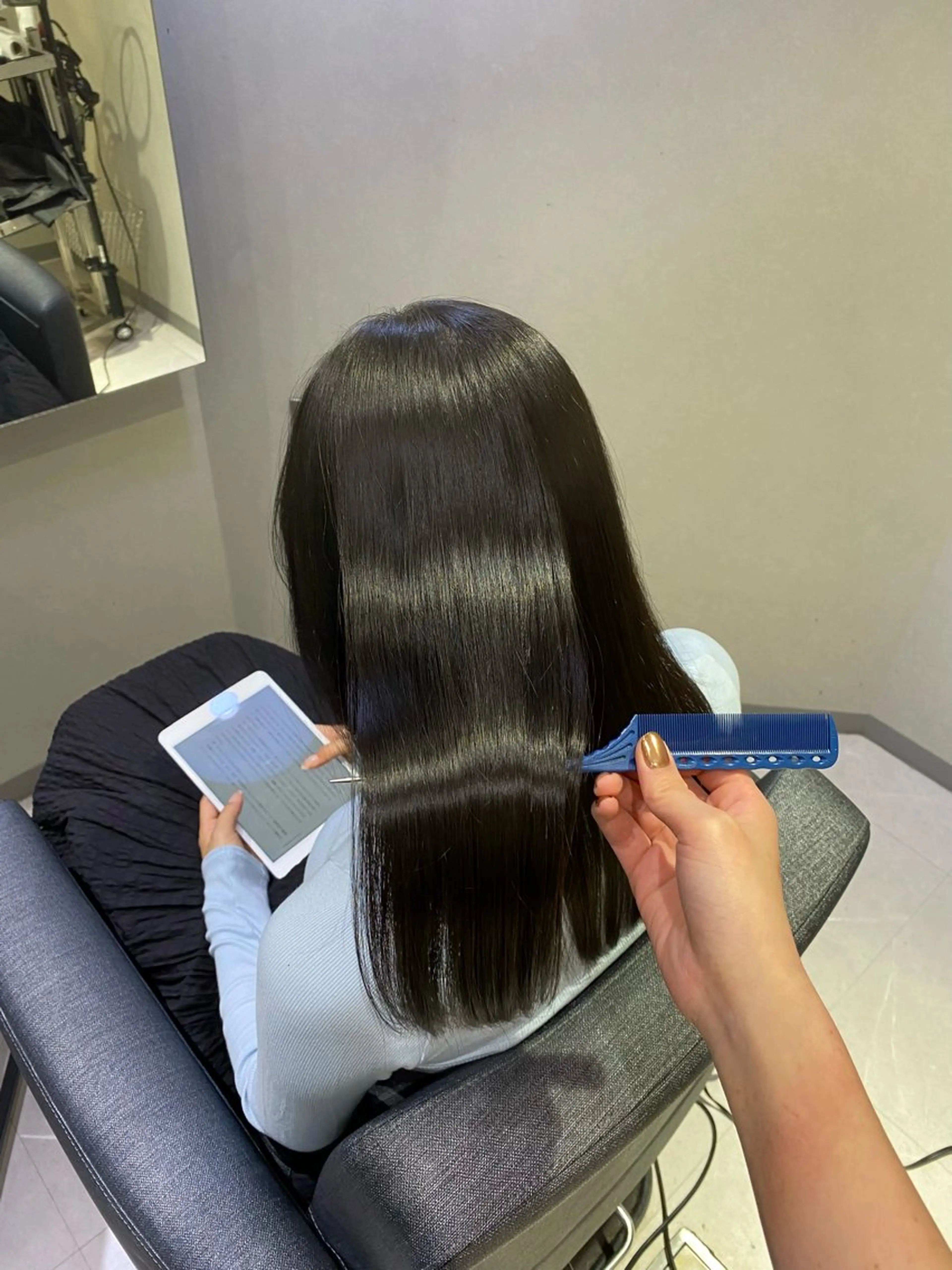 ロング トリートメント 酸熱トリートメント ヘアカラー トリートメント 🫧髪質改善 🌼きさき🌼のヘアスタイル