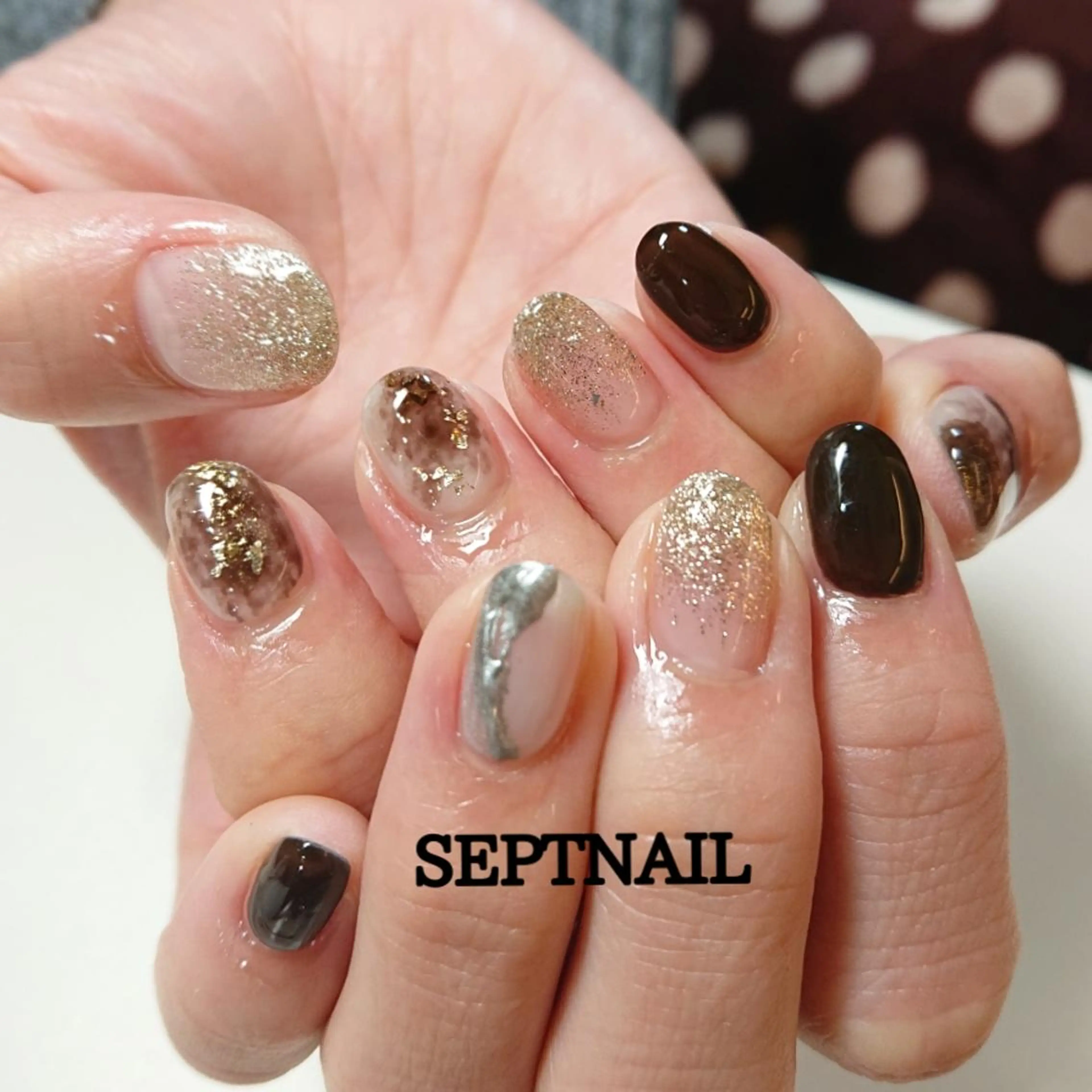 ネイル SEPTNAIL 中澤のネイルデザイン