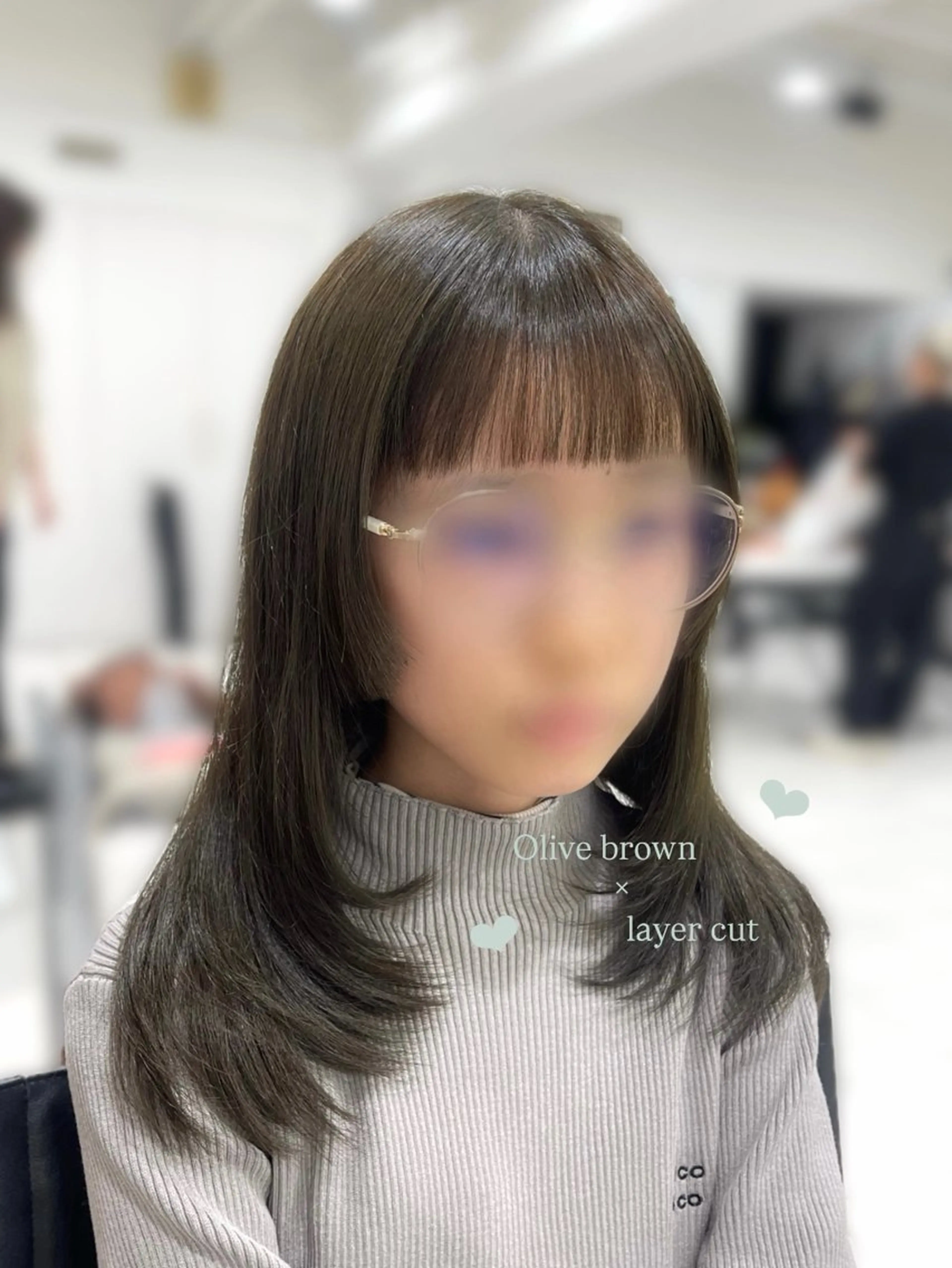 ロング Nanami little 渋谷のヘアスタイル