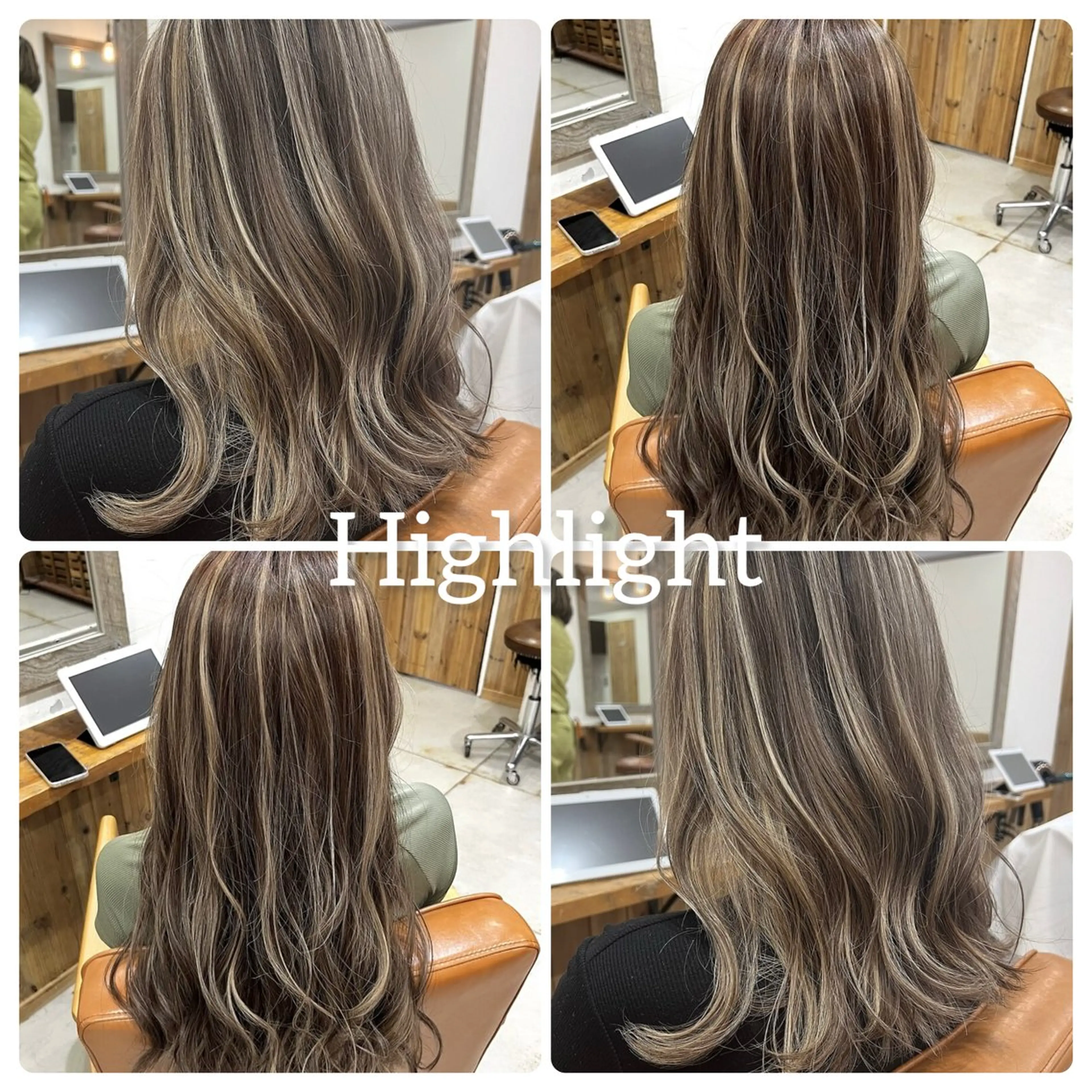 ロング カラー Wカラーレイヤーカ ット⚡️CHIAKIのヘアスタイル