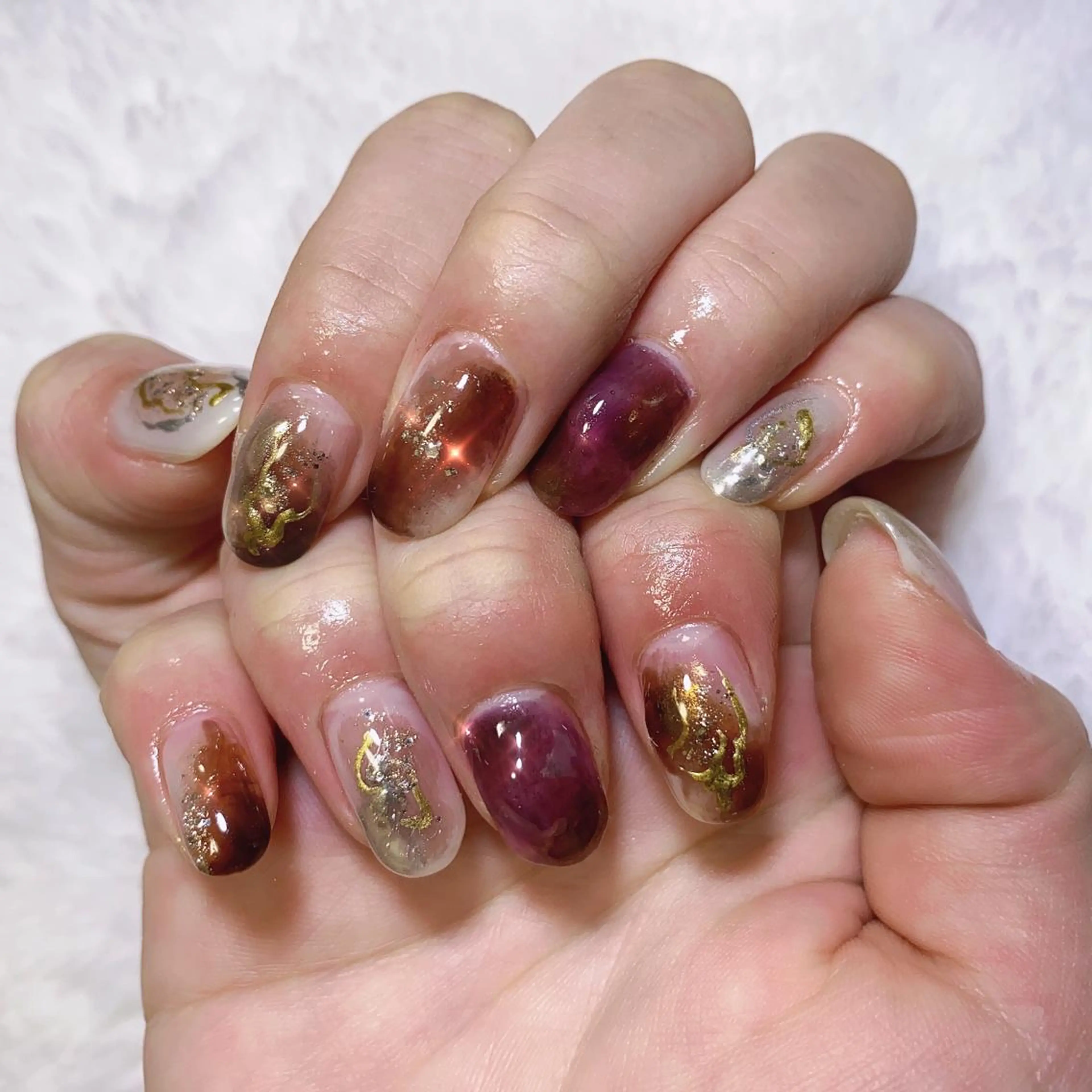 ネイル ニュアンスネイル private salon NIKOのネイルデザイン