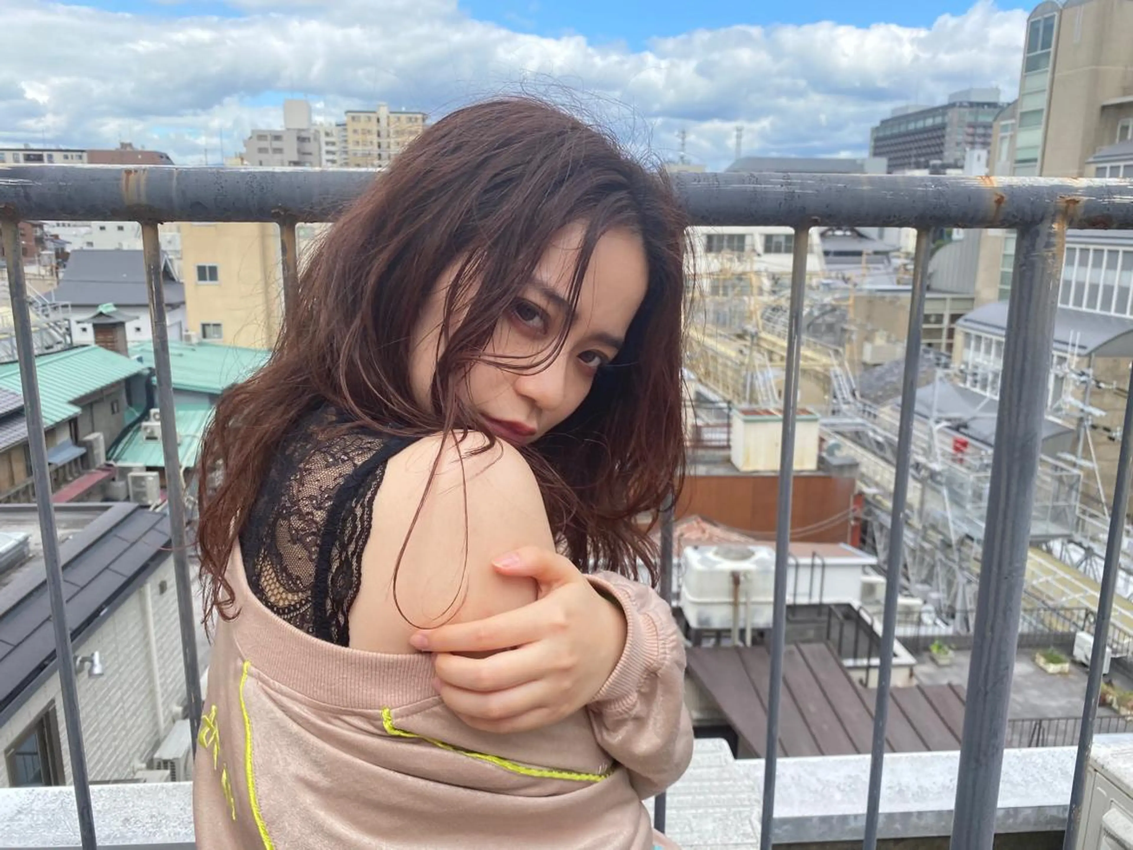 ミディアム カラー パーマ vato マンツーマンサロンのヘアスタイル