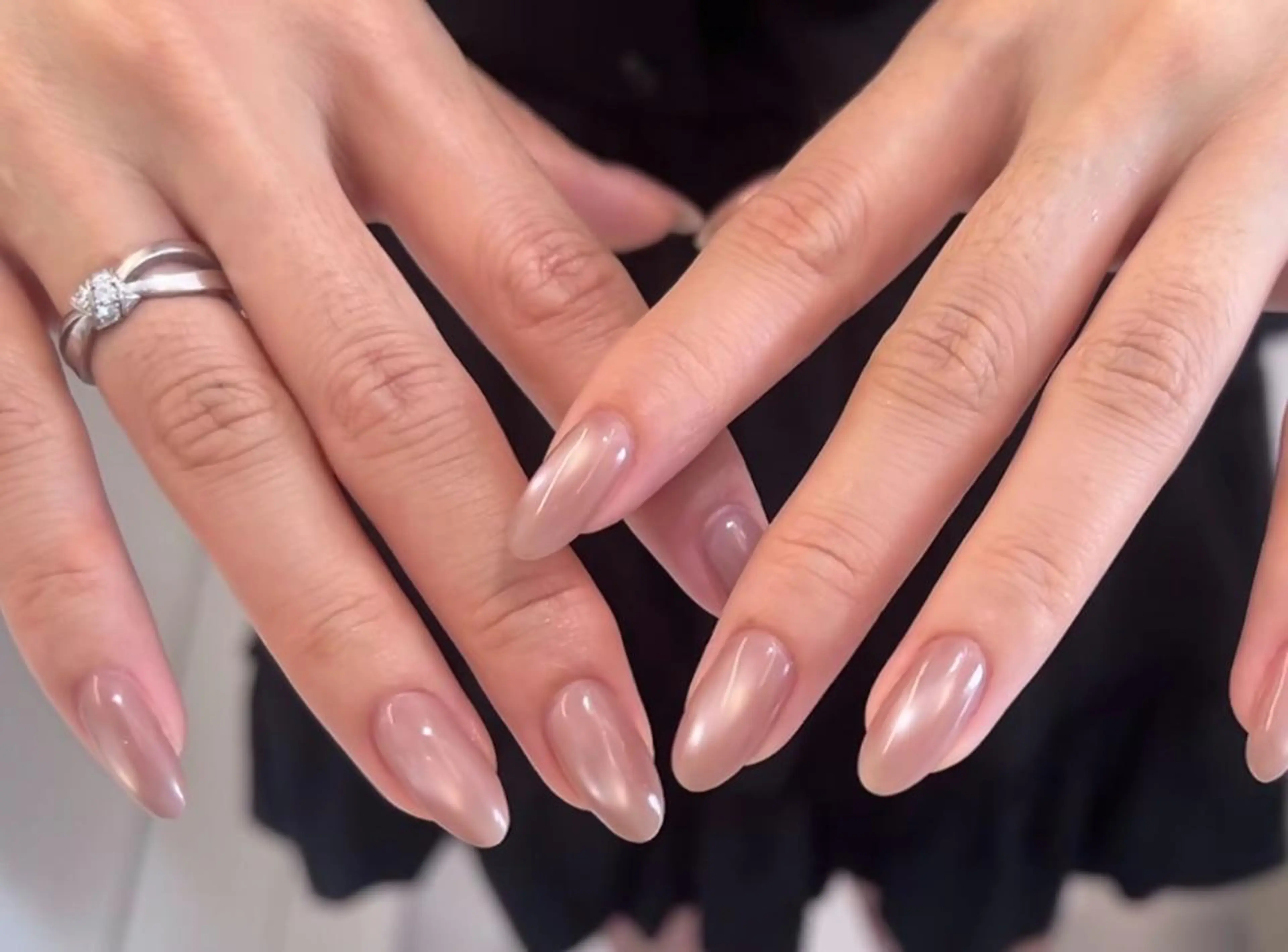 ネイル ハンドネイル By moonネイル 🌷ワンホン/韓国風のネイルデザイン