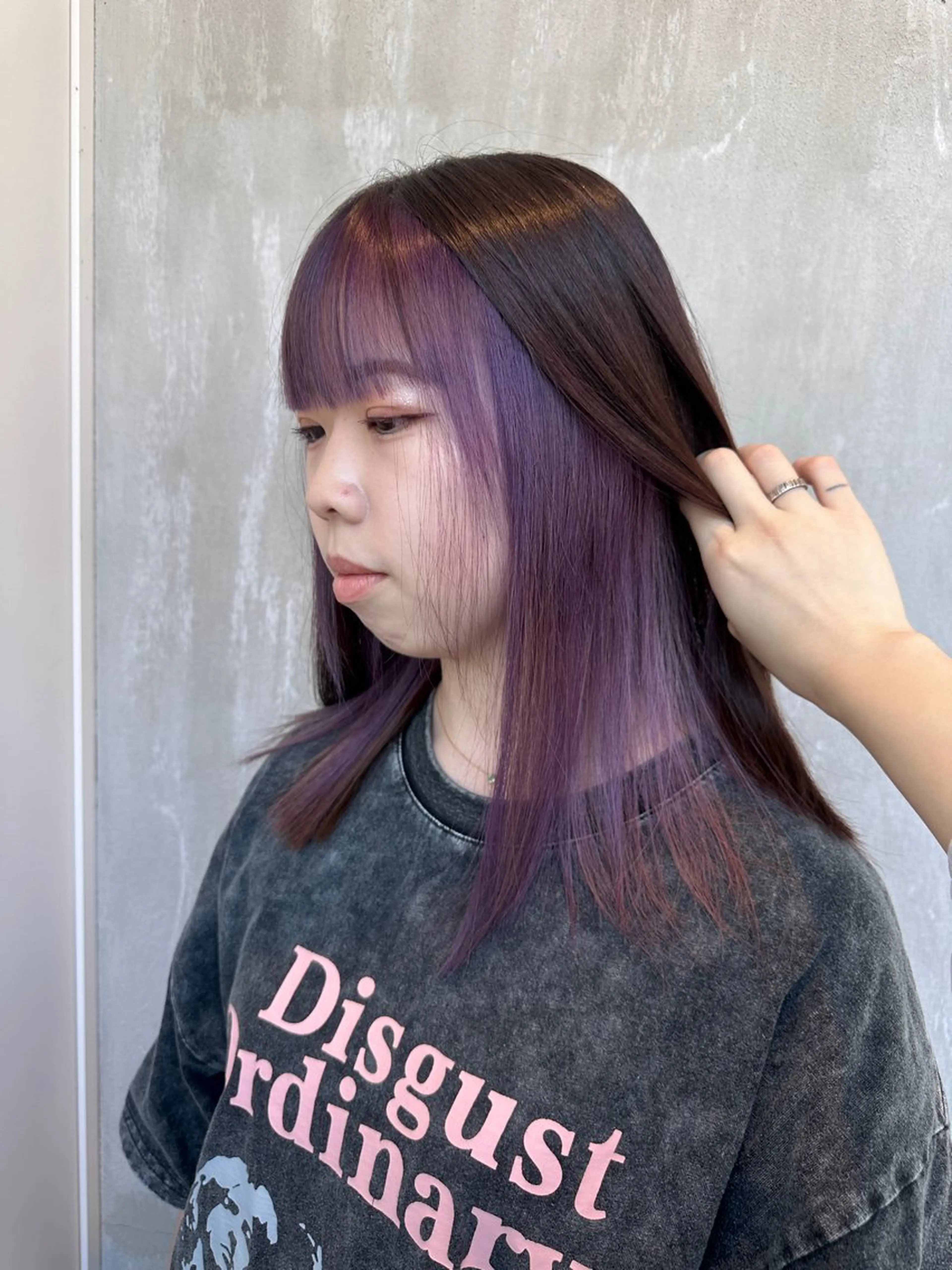 ミディアム ヘアカラー トリートメント ハイトーン/艶髪 HONOKA🌟のヘアスタイル