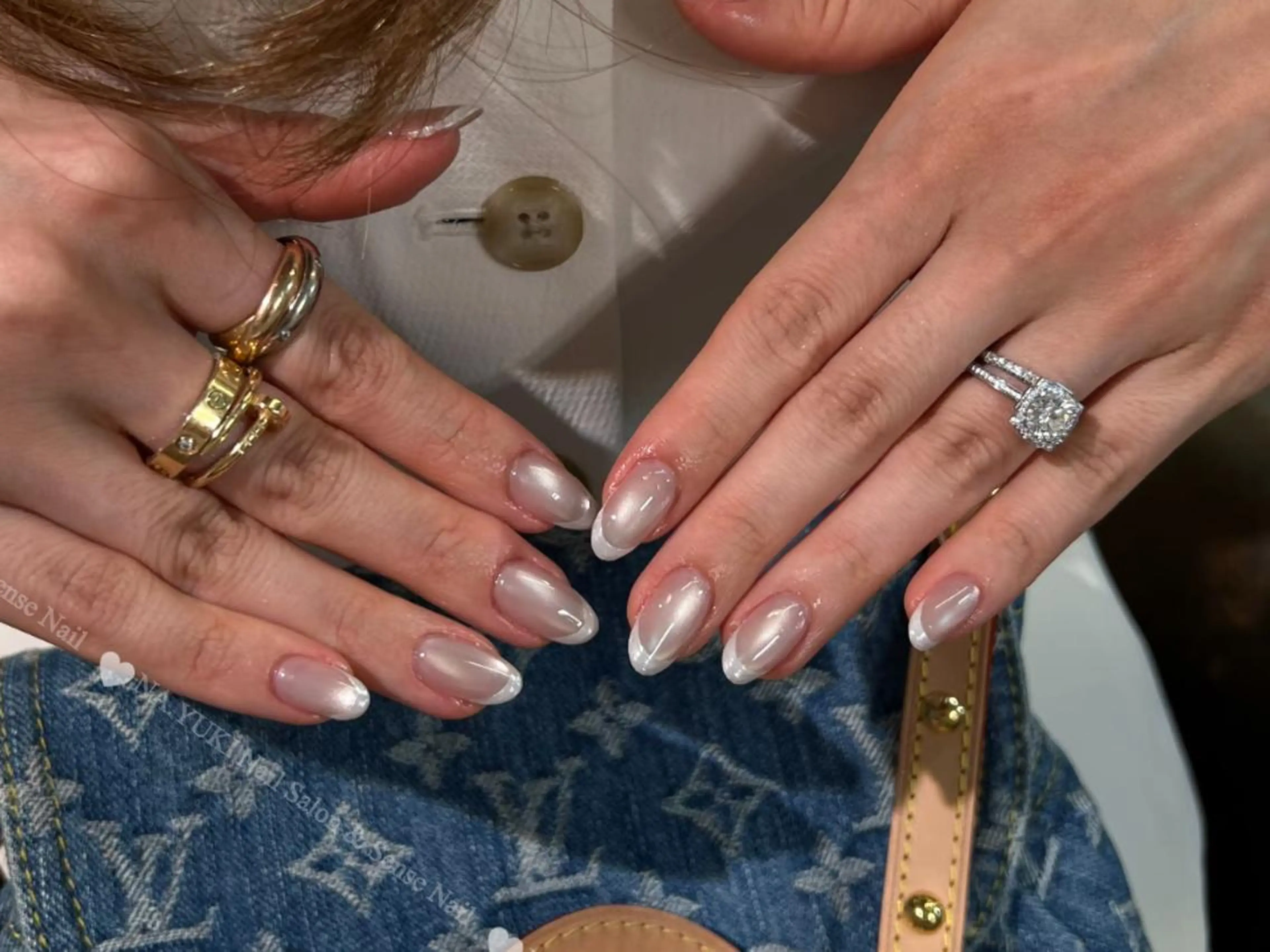 ネイル フレンチネイル ジェルネイル ショートネイル シンプルネイル 春ネイル ハンドネイル ハンドケア 💗NA.YUKI NAIL💗のネイルデザイン