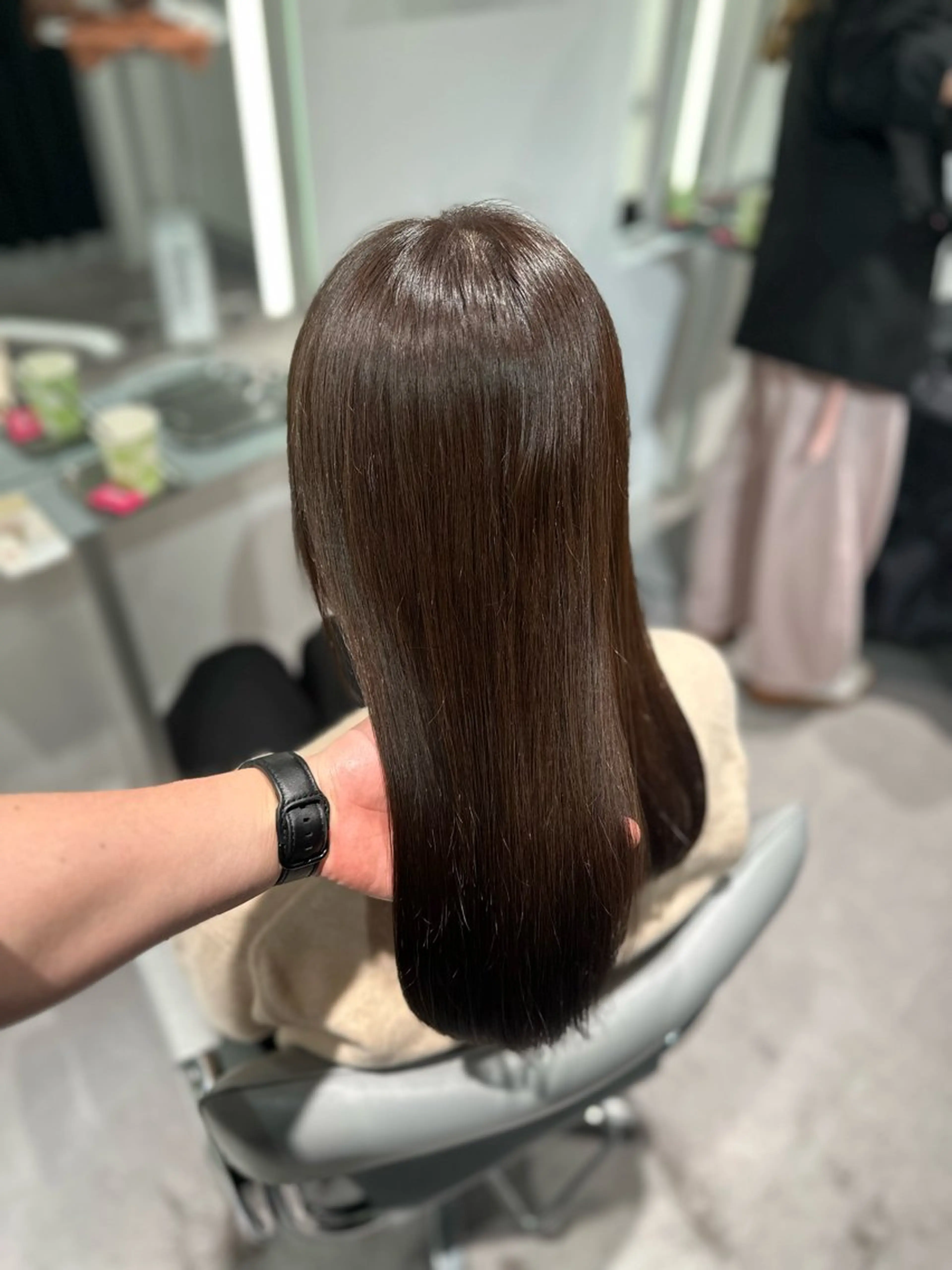 ロング カット ヘアカラー 髪質改善 支持率 Ｎｏ.1いぶきのヘアスタイル