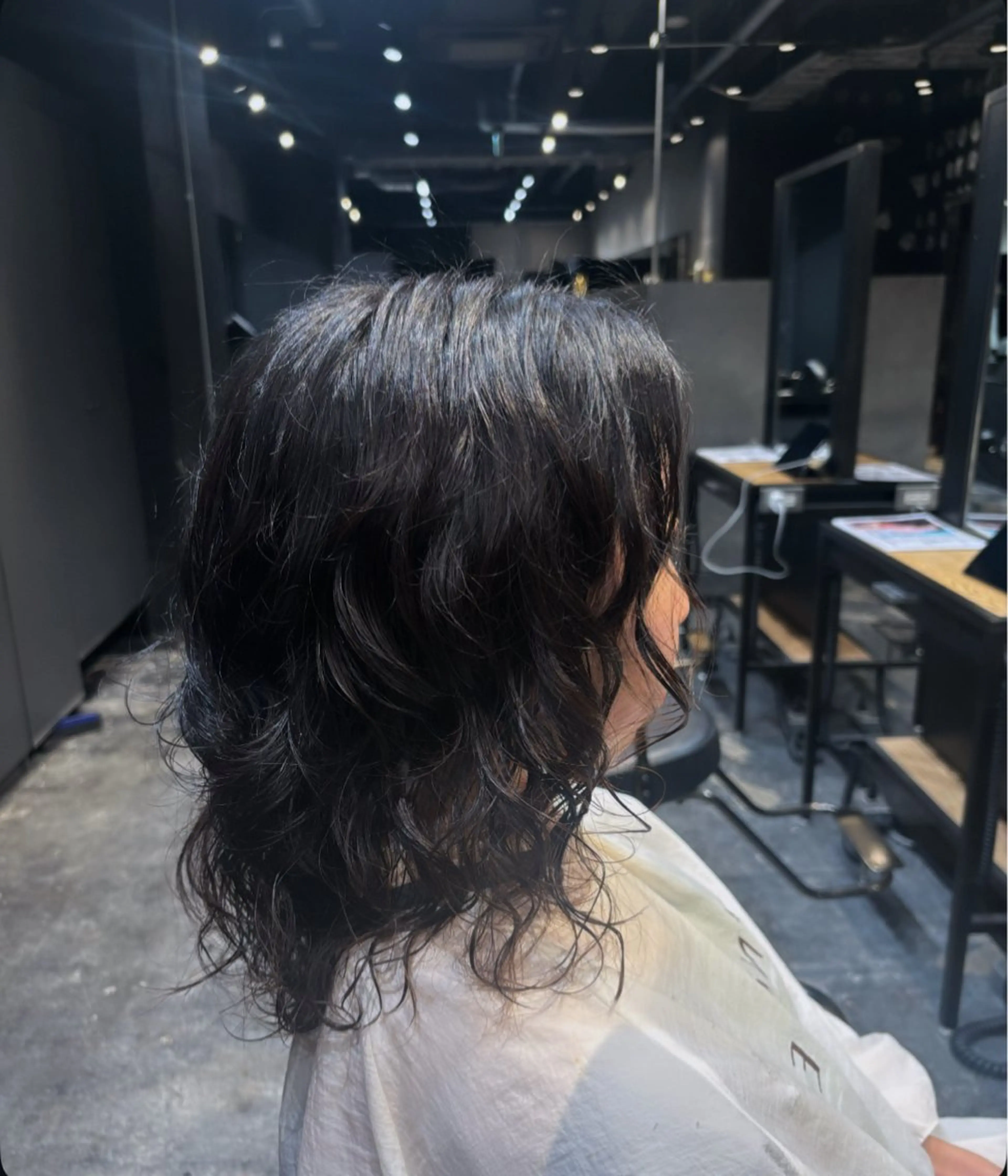 ミディアム パーマ パーマ/ボブ/ ショート/まな⭐️のヘアスタイル