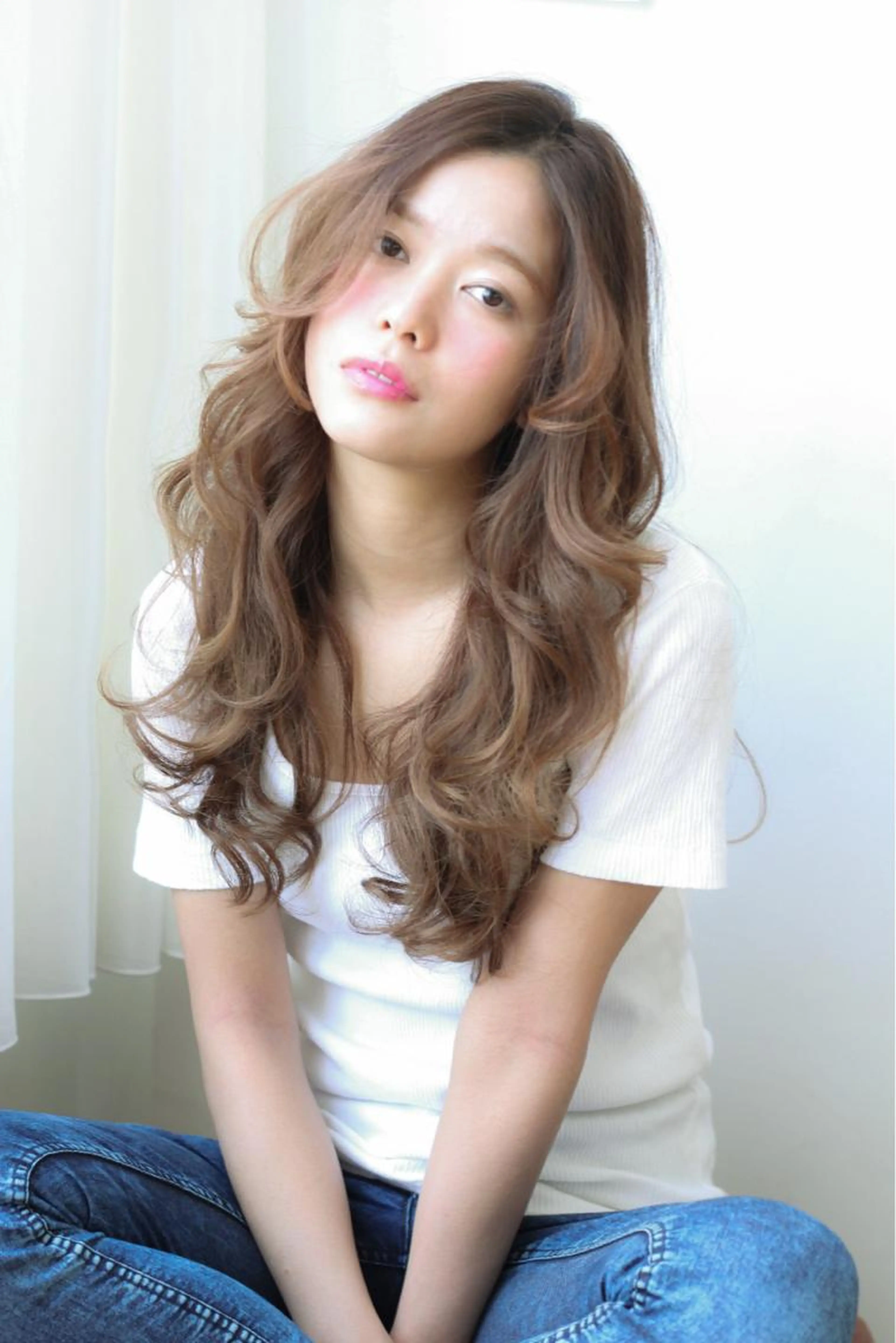 カット+コールドパーマ+水素トリートメント¥15400の写真