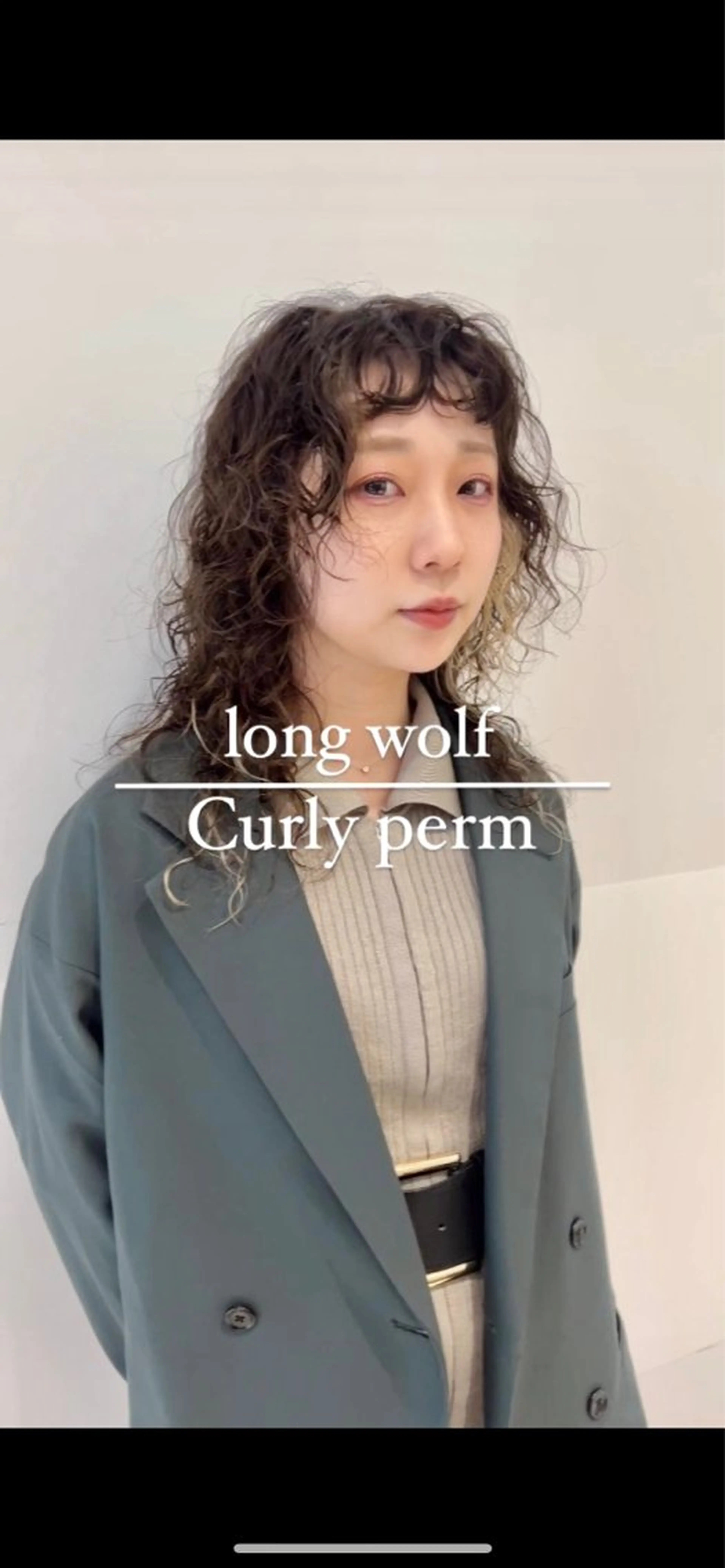 ロング カラー パーマ 宮永 智香のヘアスタイル