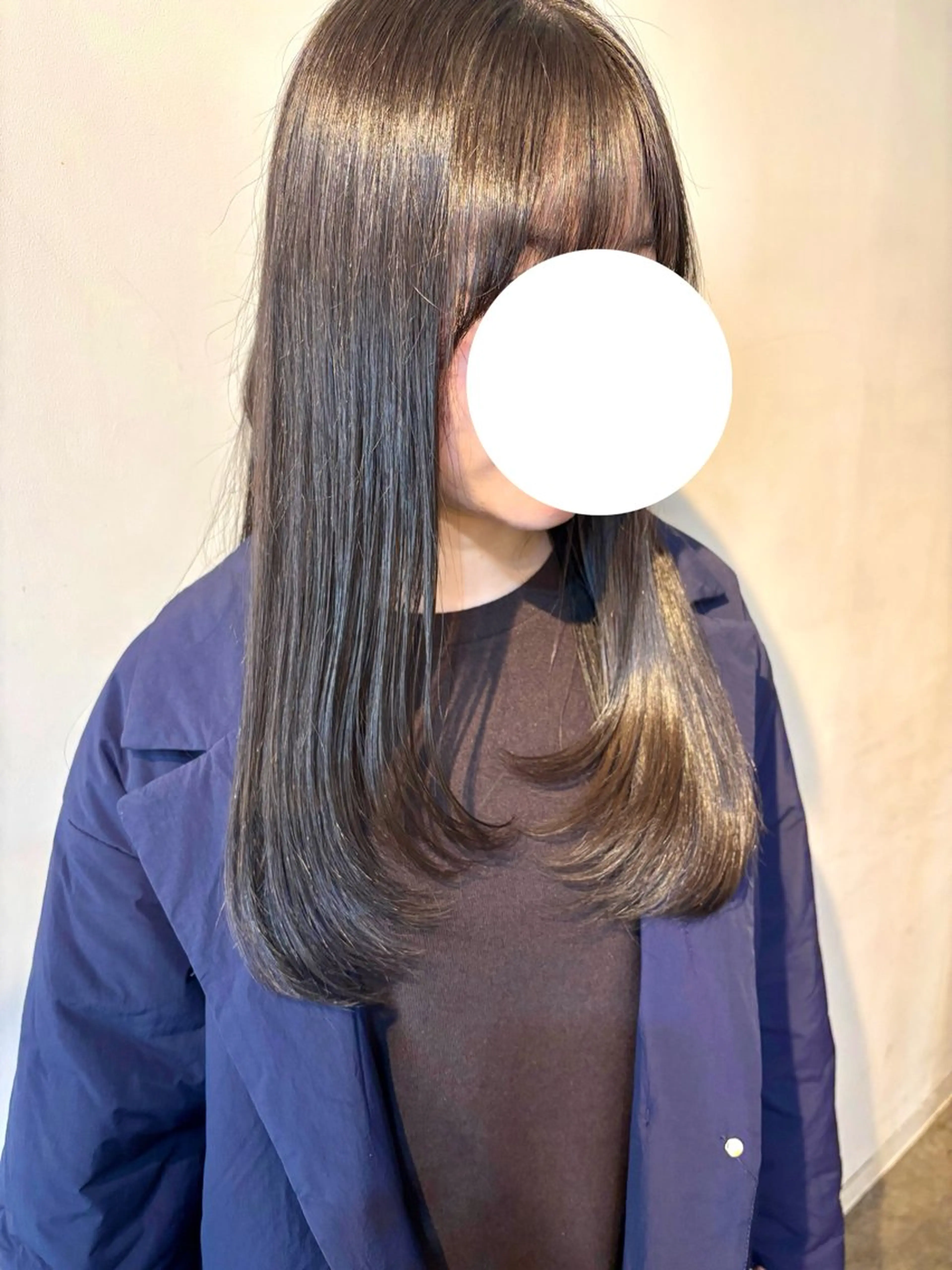 🩵平日限定🩵カット+透明感カラー🤍🪽の写真