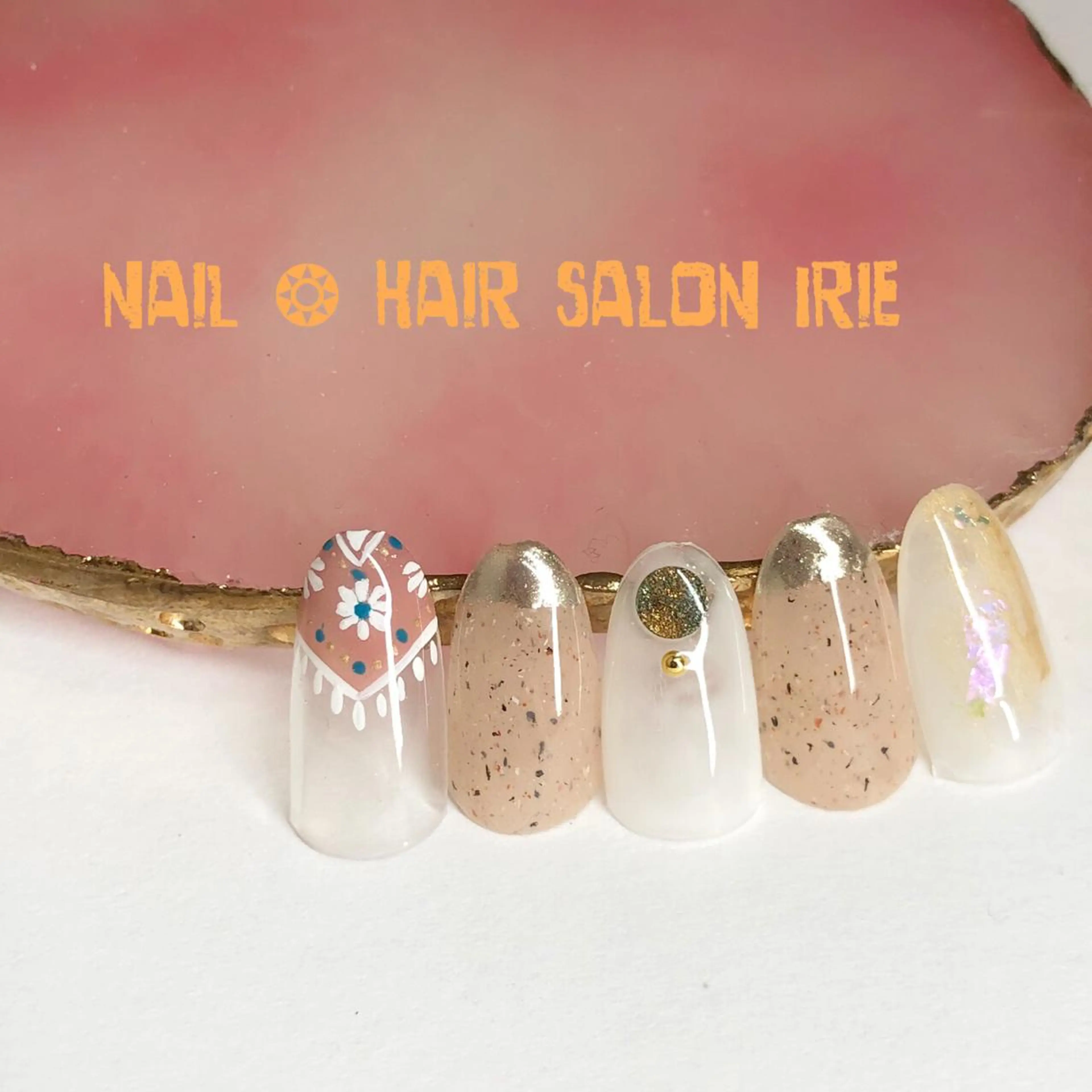 ネイル Hair salon Irie所属・與儀 知佳のネイルデザイン