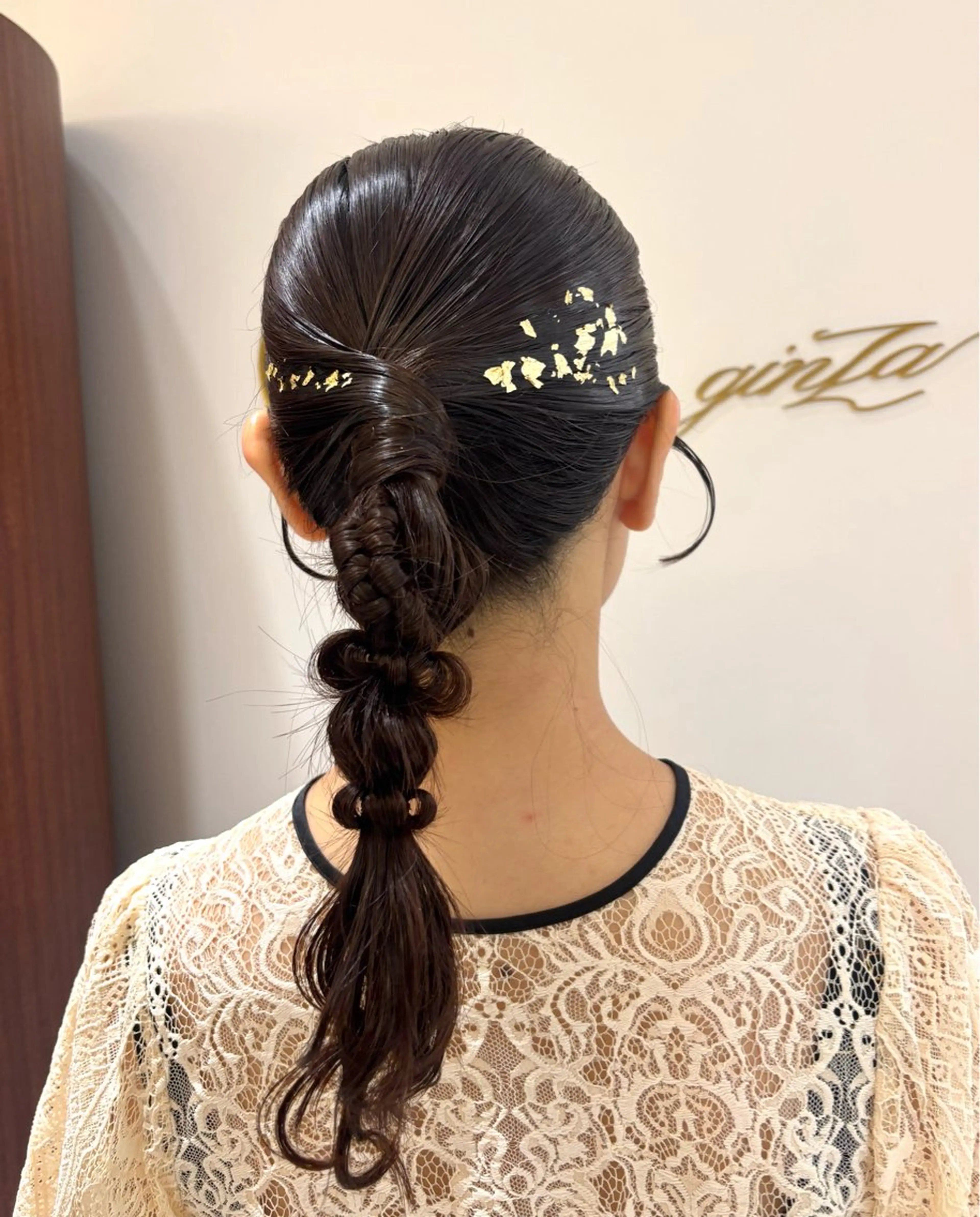 ミディアム ヘアセット 銀座🌿ヘア アレンジ🌿さやかのヘアスタイル