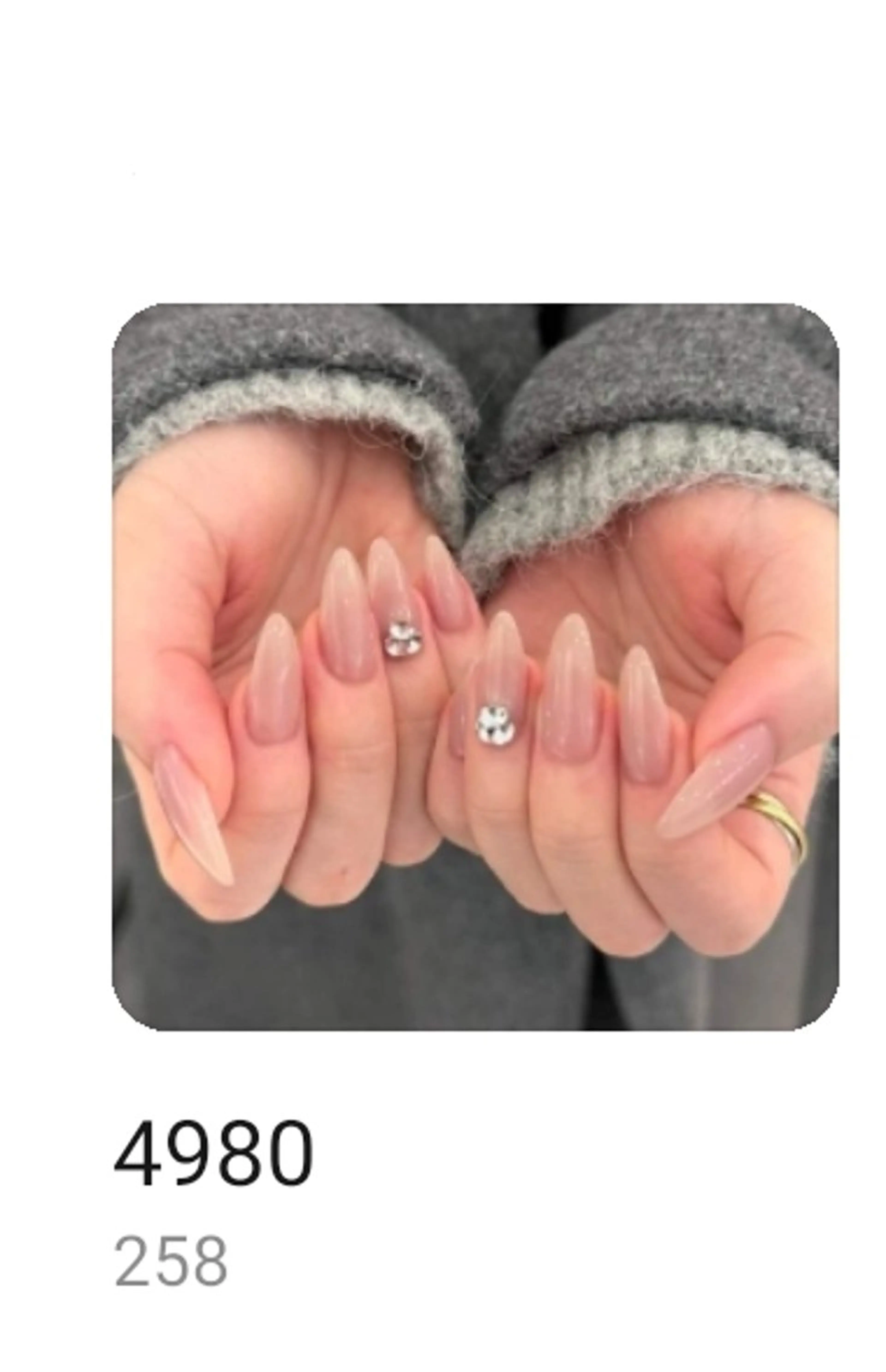 定额デザインコース  B💅         200種類以上のデザインが選択可能の写真