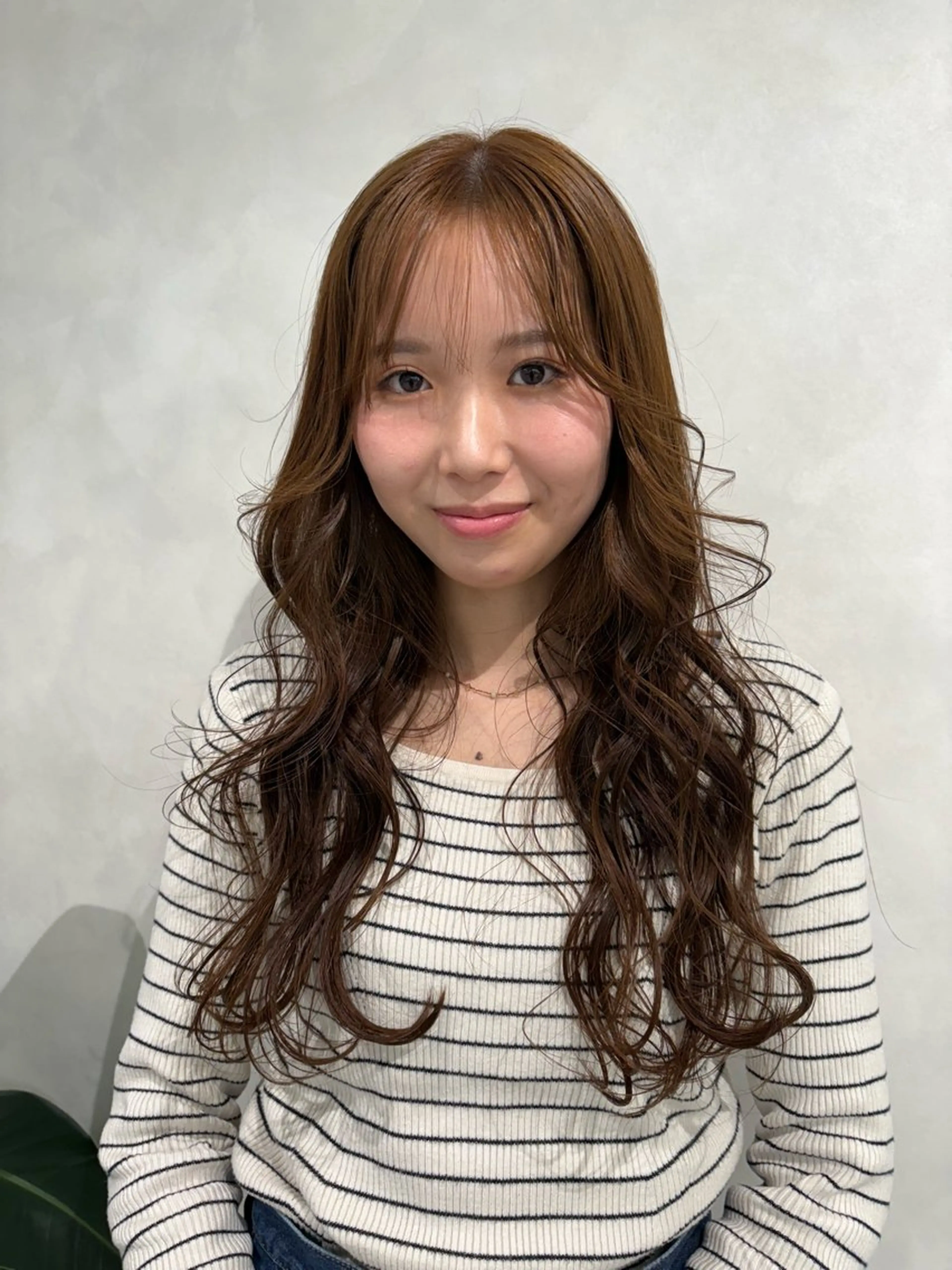 ロング 森住 優香のヘアスタイル