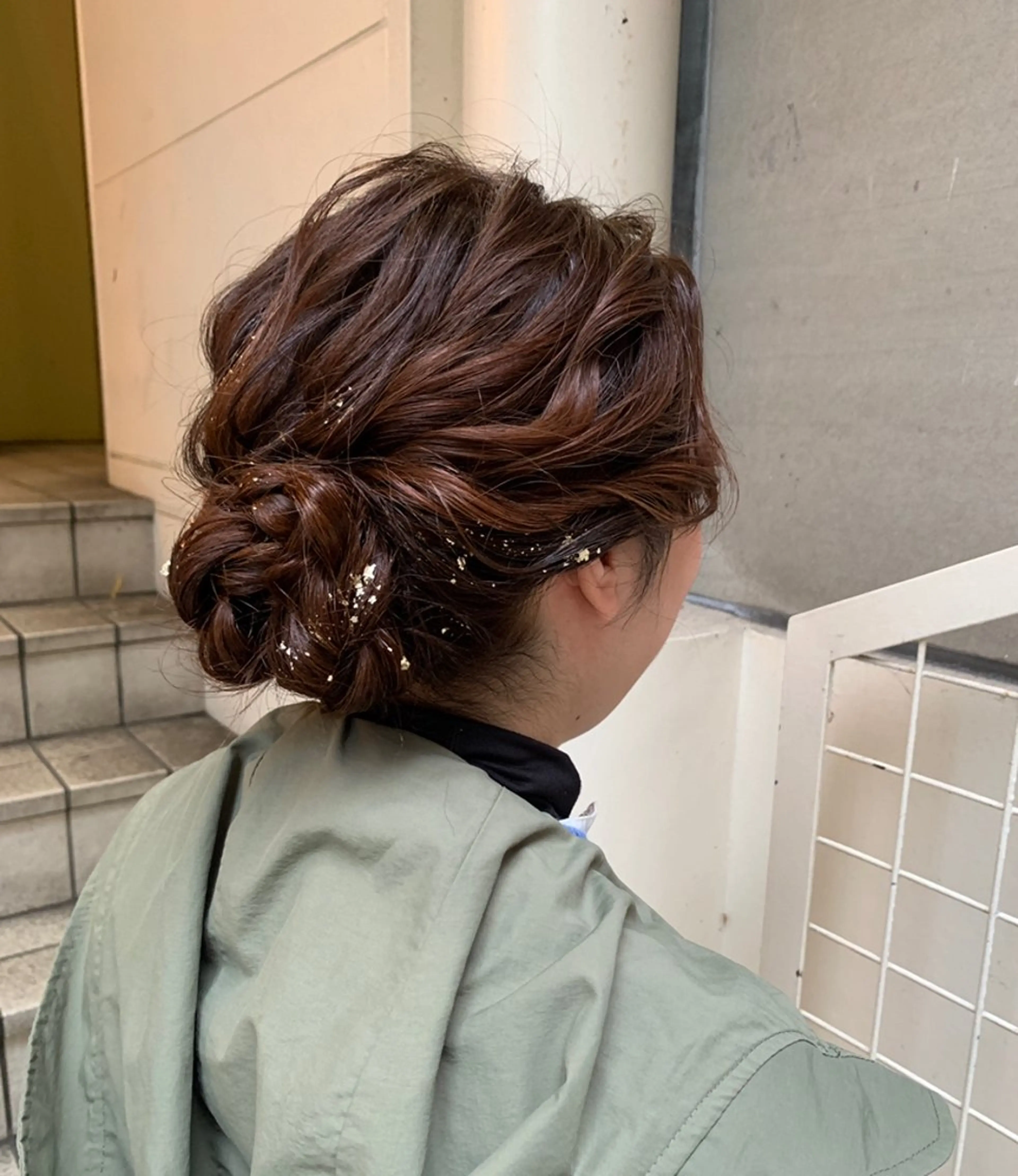 セミロング ヘアアレンジ ヘアセット Arrows(アローズ)所属・個性的🩰⭐︎盛岡 🧿タテイシアイカのヘアスタイル