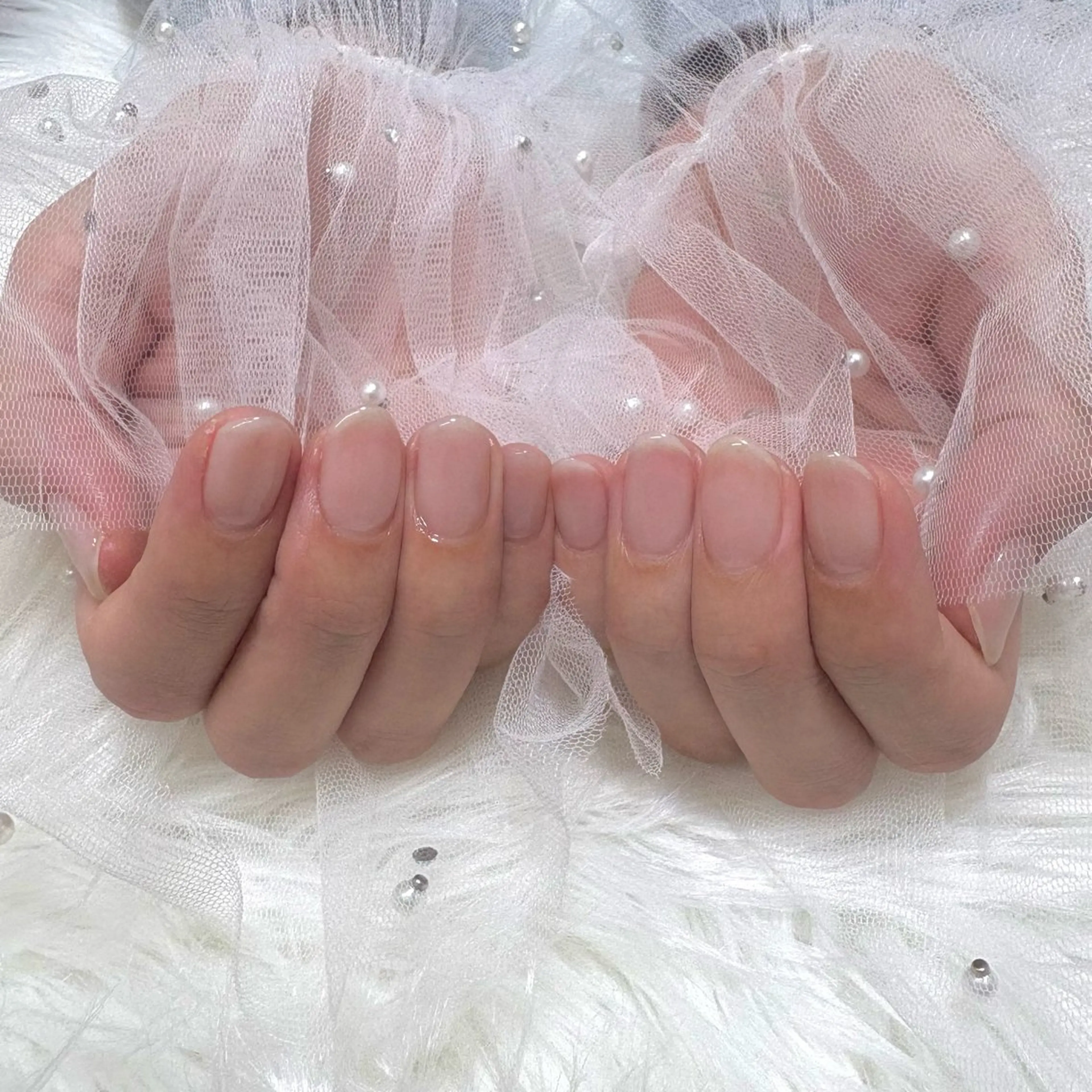 ネイル オフィスネイル ワンカラーネイル ハンドネイル SHINE nail salonのネイルデザイン