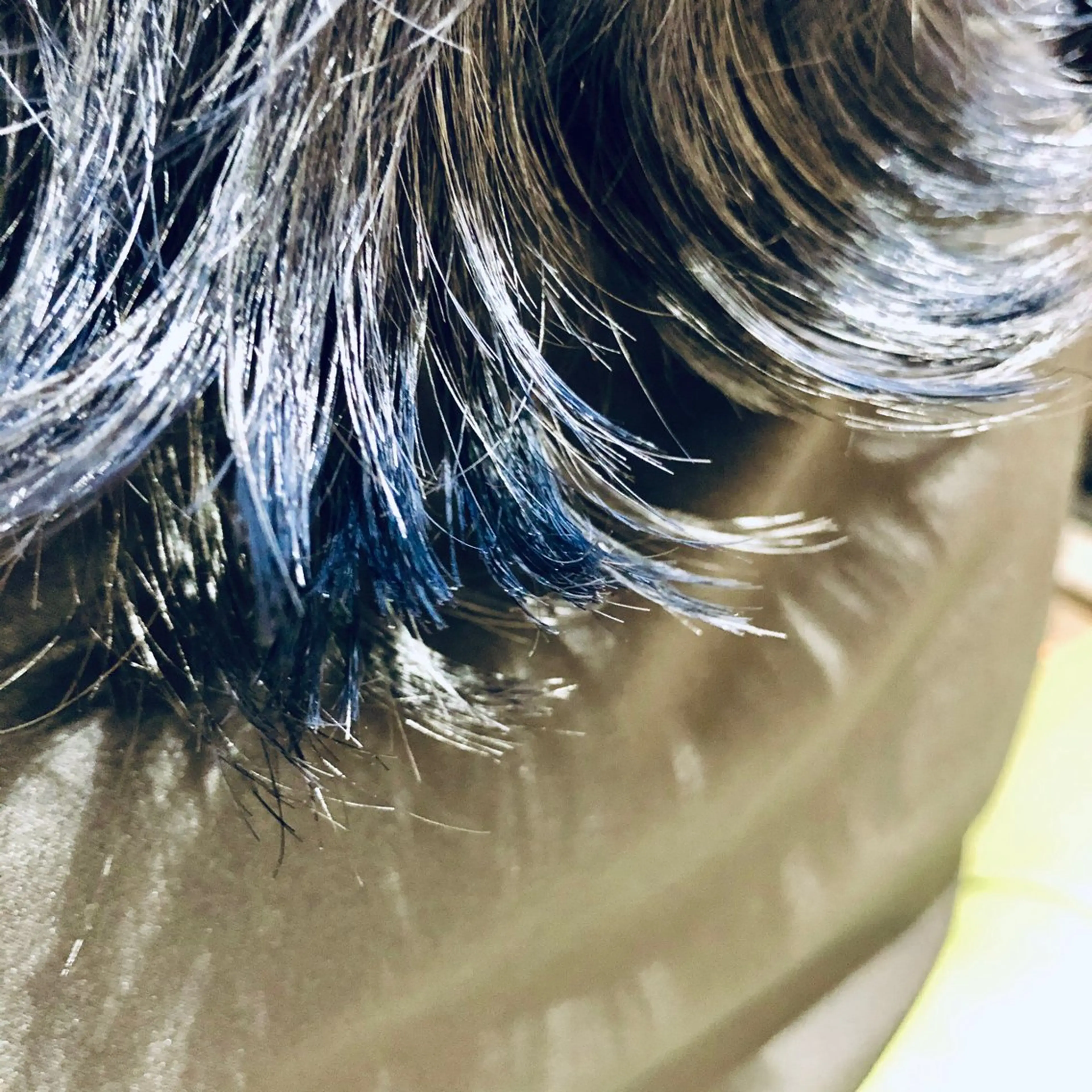 ミディアム カラー ブルーカラー (kakko)所属・(kakko )のヘアスタイル