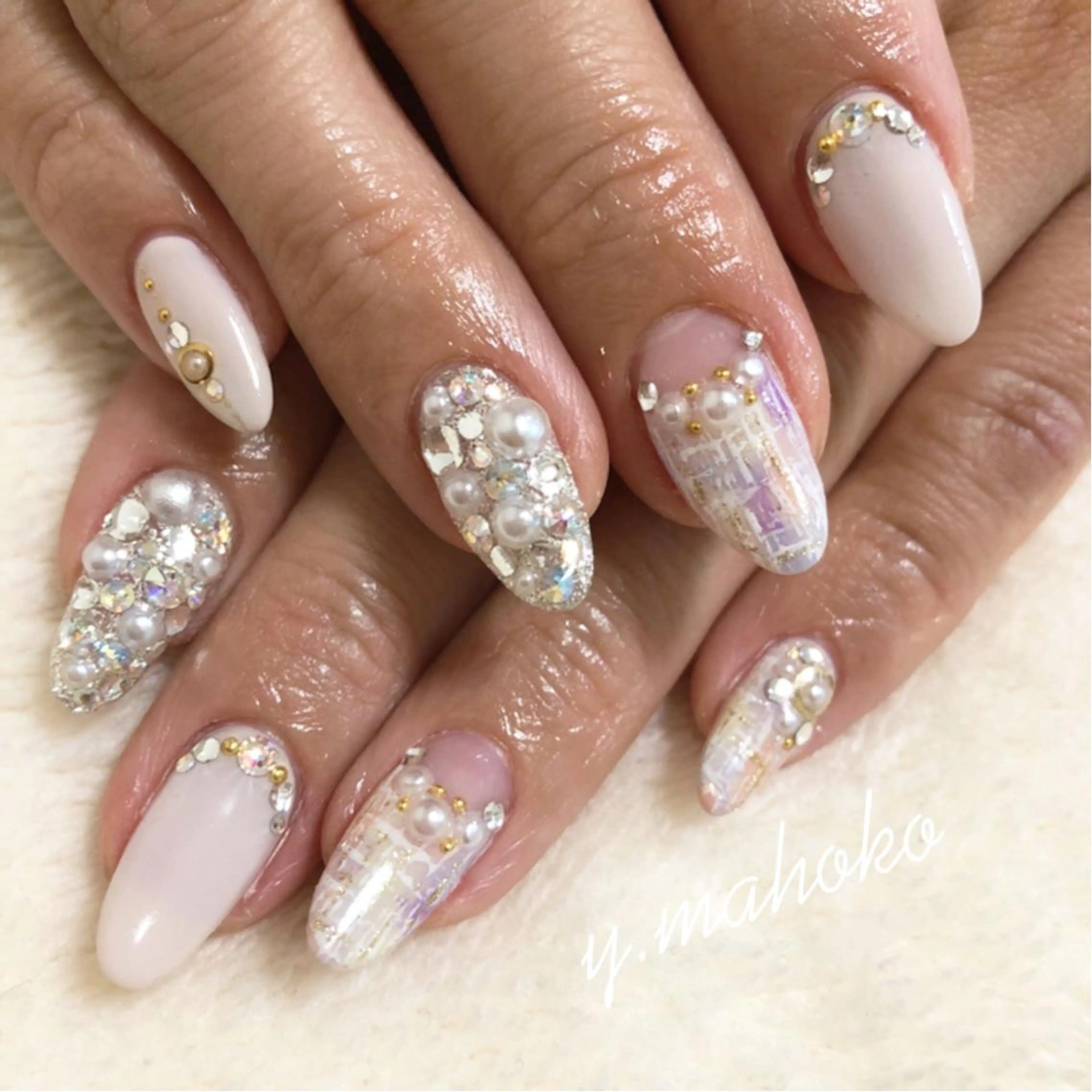 ネイル She nail studio 原宿所属・パラジェル有/ スカルプ/mahoのネイルデザイン