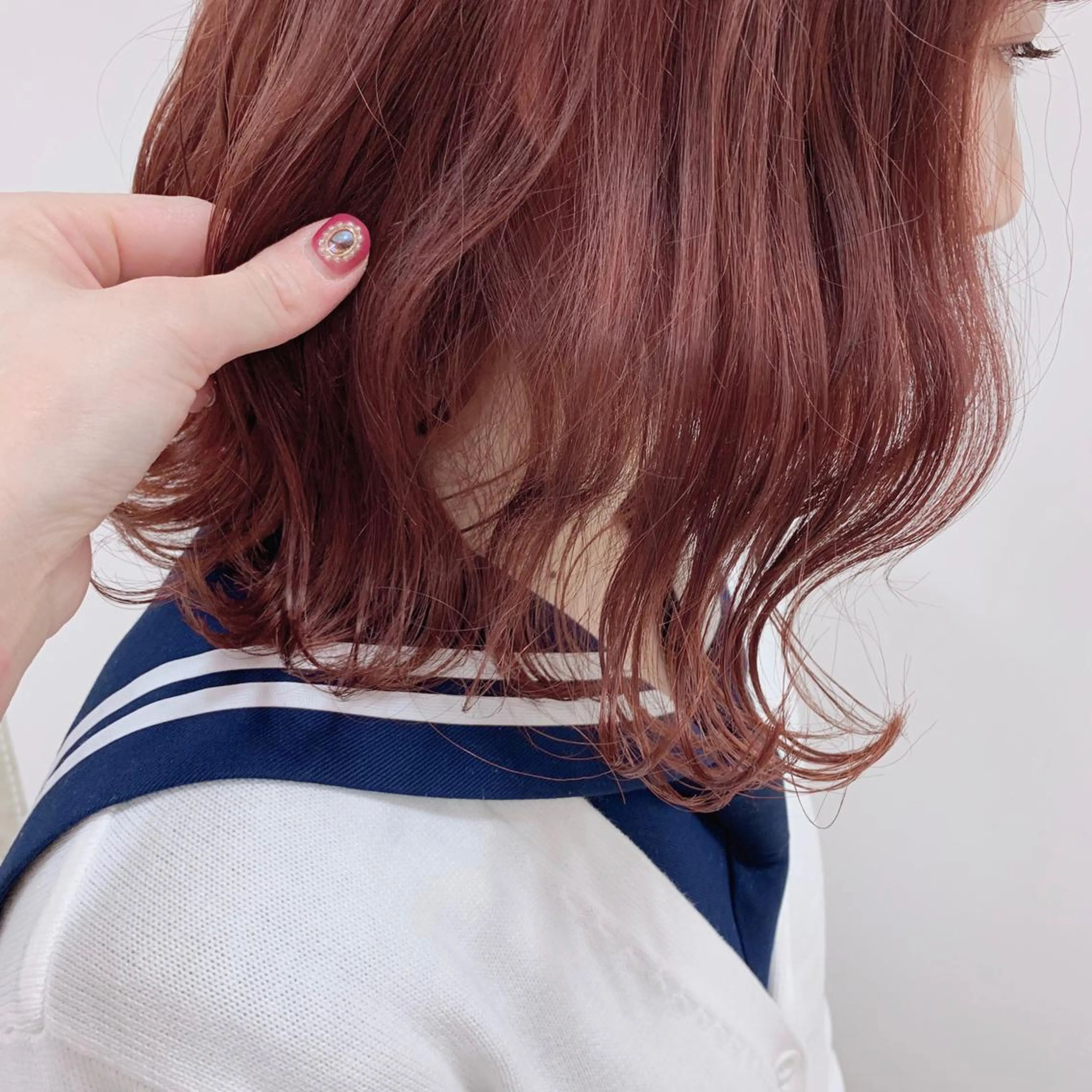 ミディアム カラー 暖色専門美容師🎀 お客様満足度◎のヘアスタイル