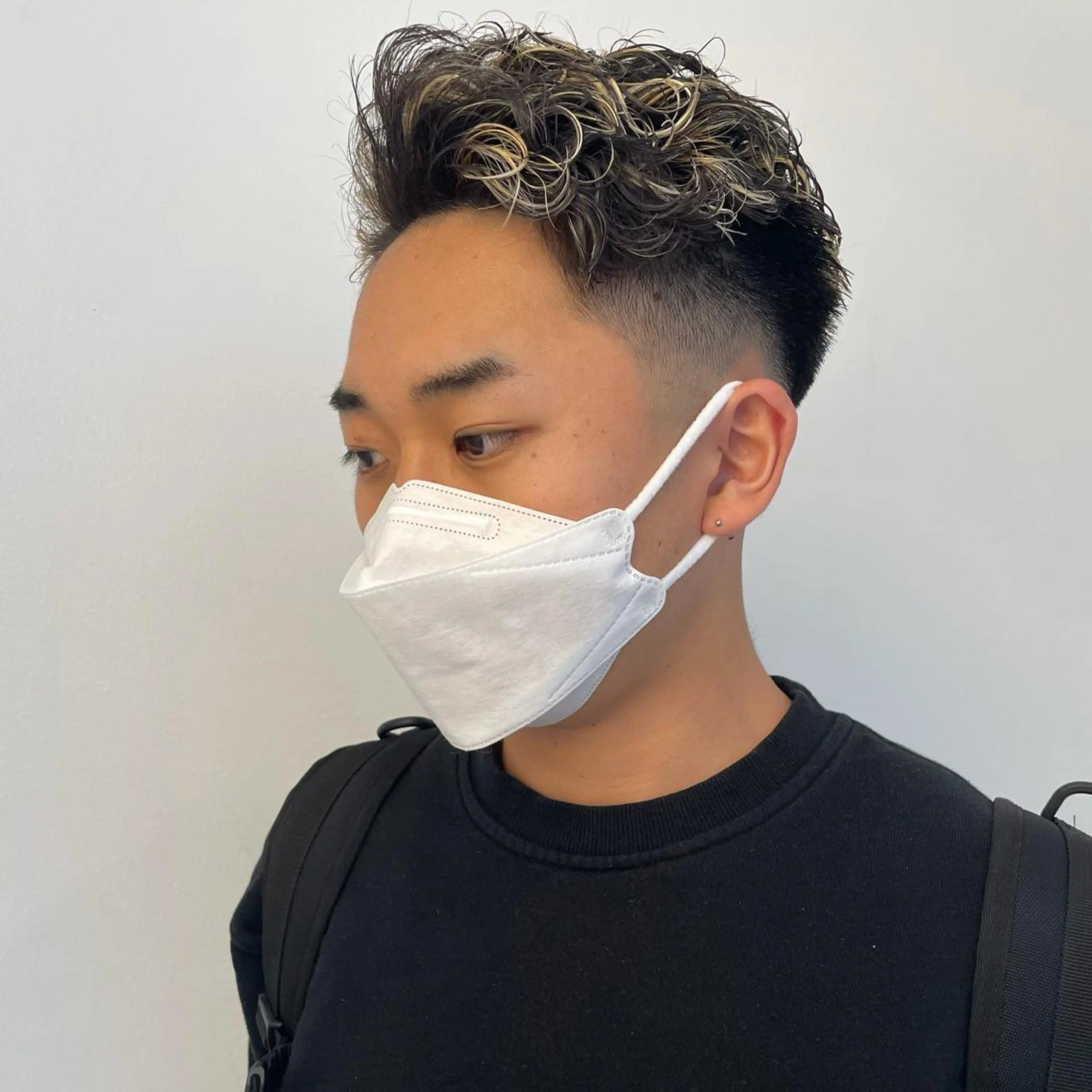 【男の夏ヘア】メンズカット＋ホワイトメッシュの写真