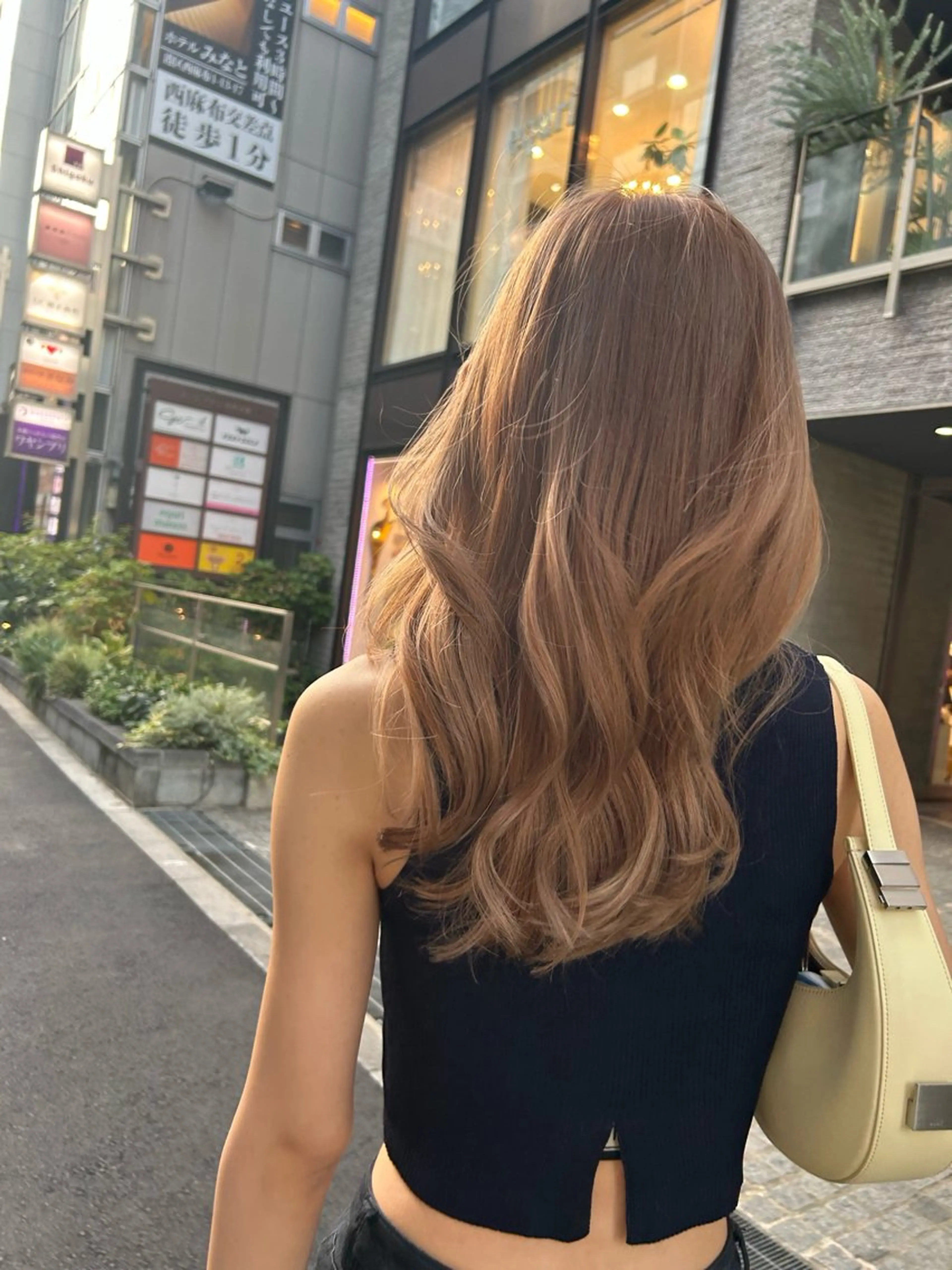 ロング ヨシンモリ おおがくみゆ🦙🍊 ‪‪⭐️池袋のヘアスタイル