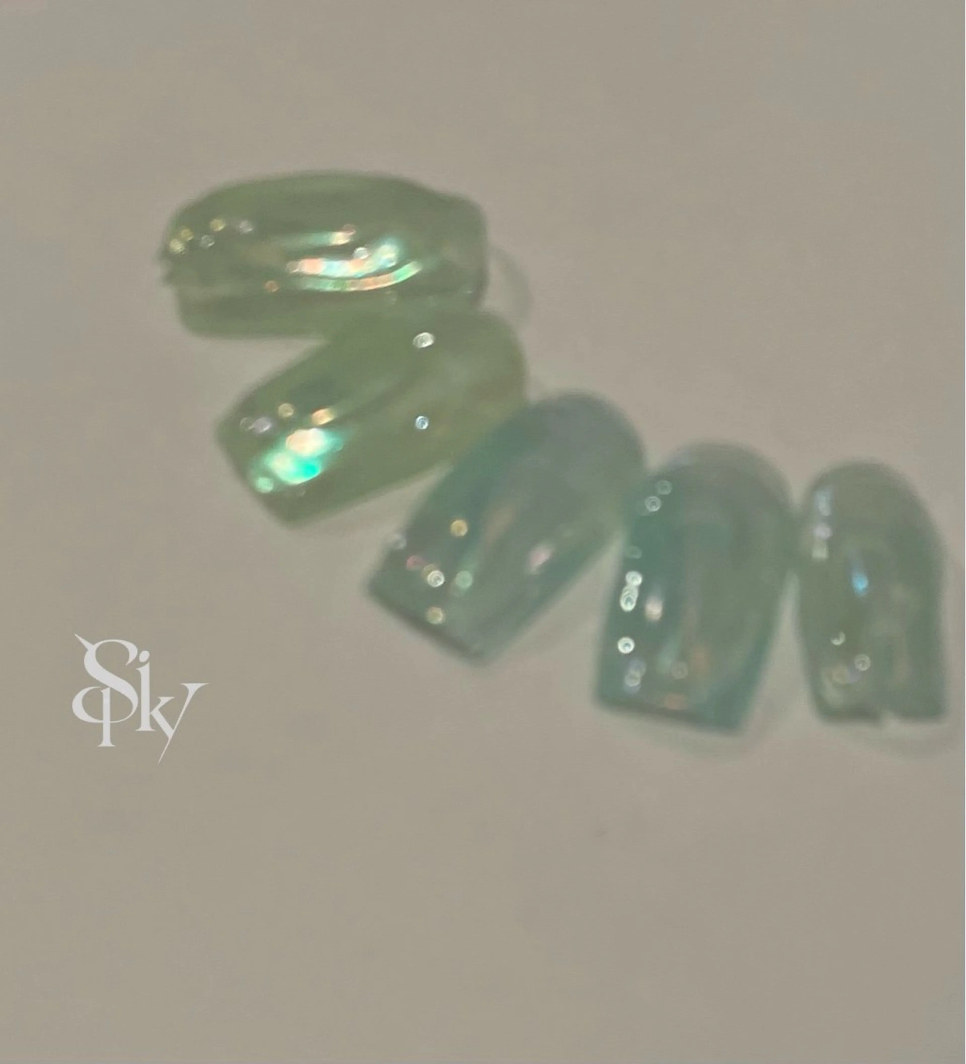 ネイル ハンドネイル Spiky とうげ ふうかのネイルデザイン