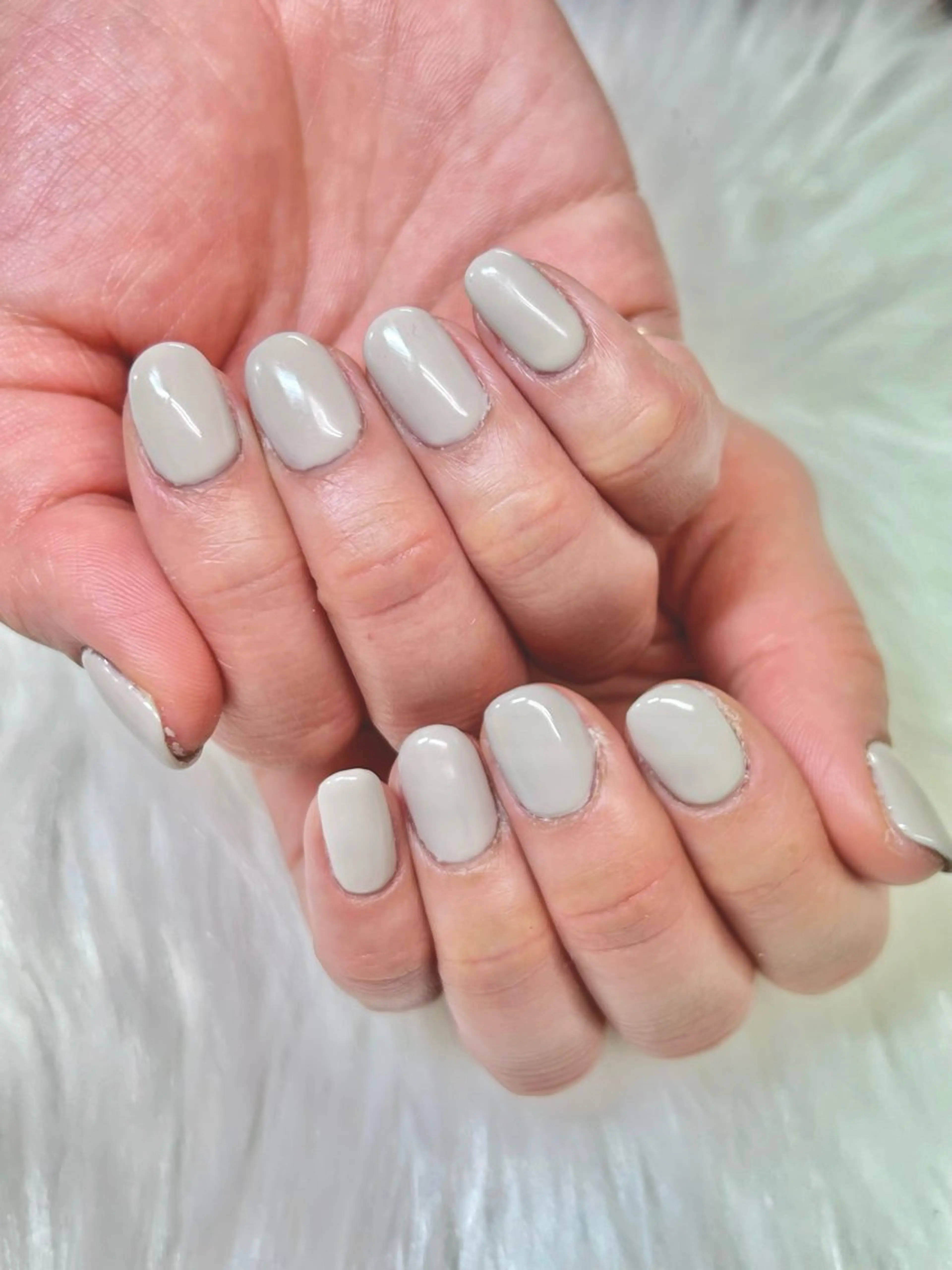 ネイル フットネイル ワンカラーネイル ハンドネイル Satomi.t _Nailのネイルデザイン