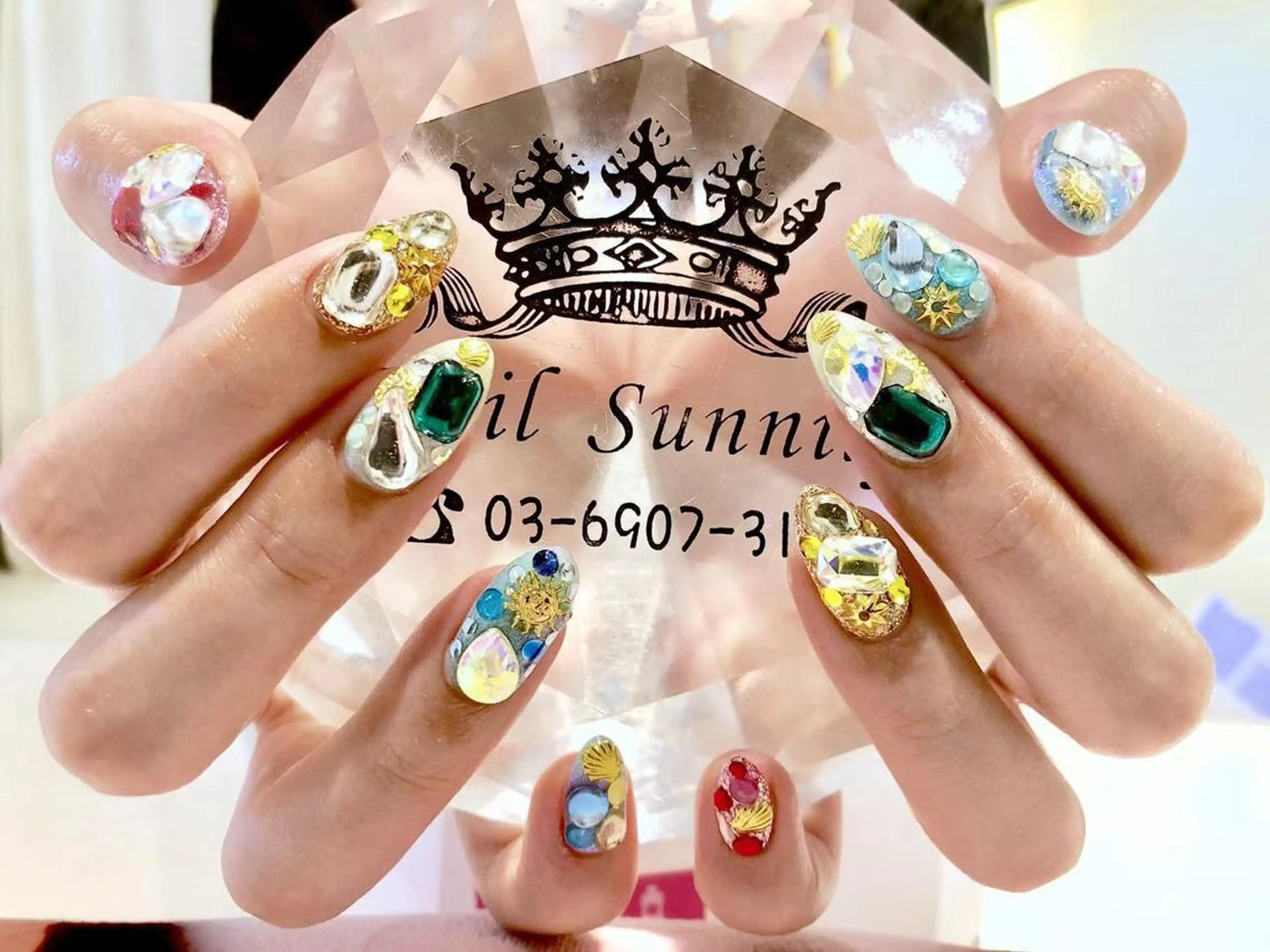 ネイル 長さだし専門店 M2　rikaのネイルデザイン