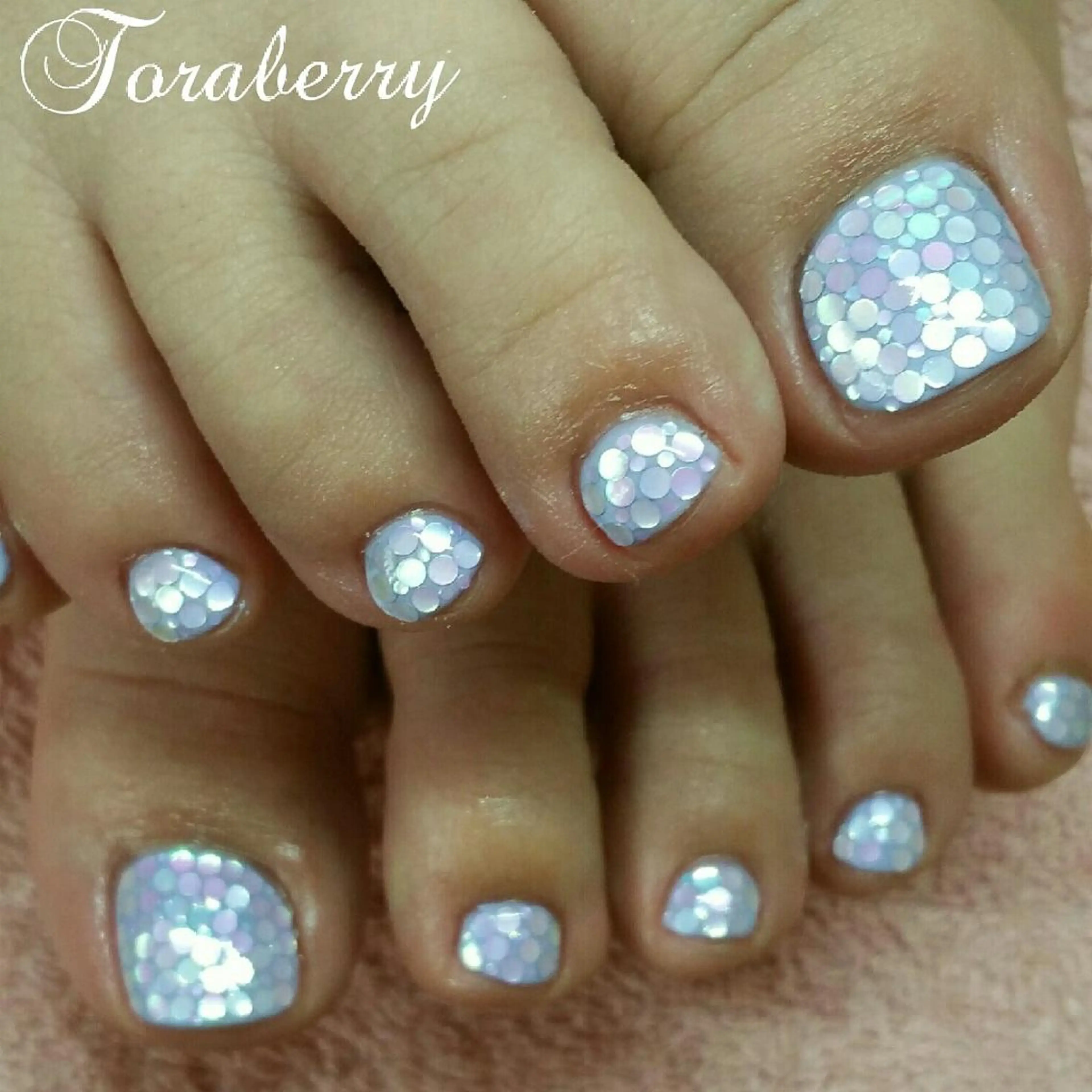 ネイル ホログラムネイル ネイリスト なつみのネイルデザイン
