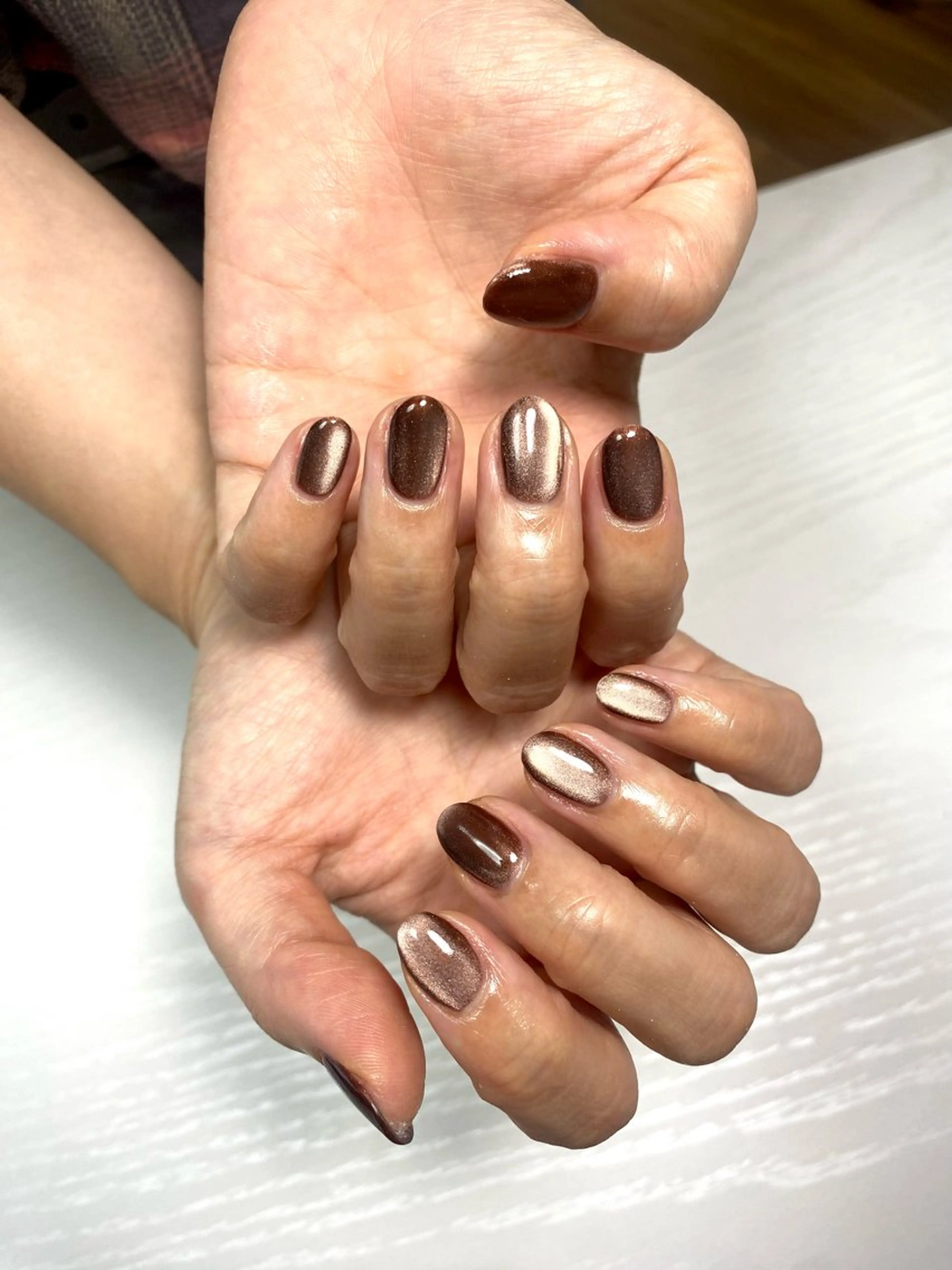 ネイル マグネットネイル マグネットワンカラー ワンカラーネイル ハンドネイル OAK溝の口 SAWAのその他イメージ