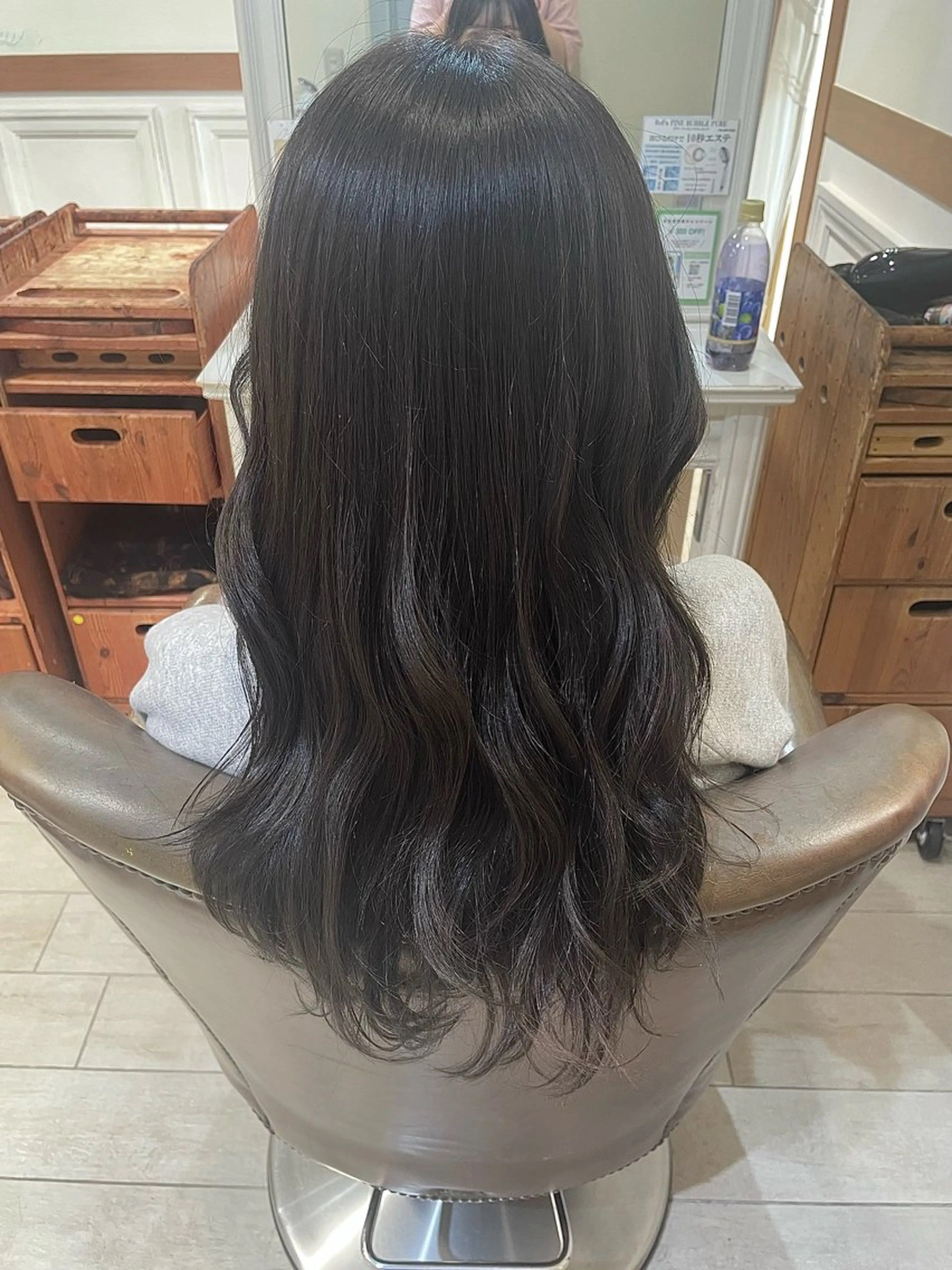 ロング カラー 加藤 未夢のヘアスタイル