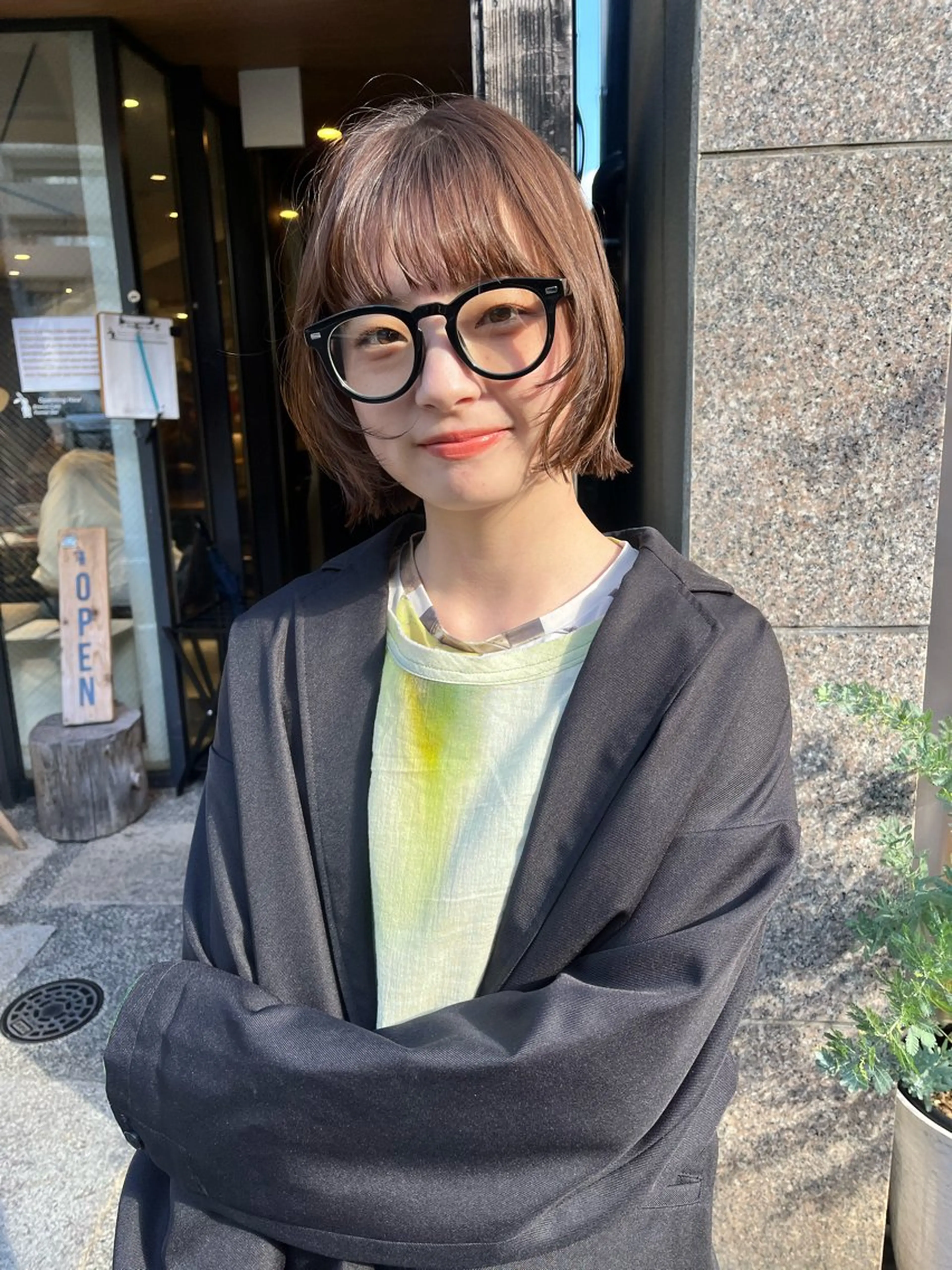 カット+ナチュラルカラーの写真