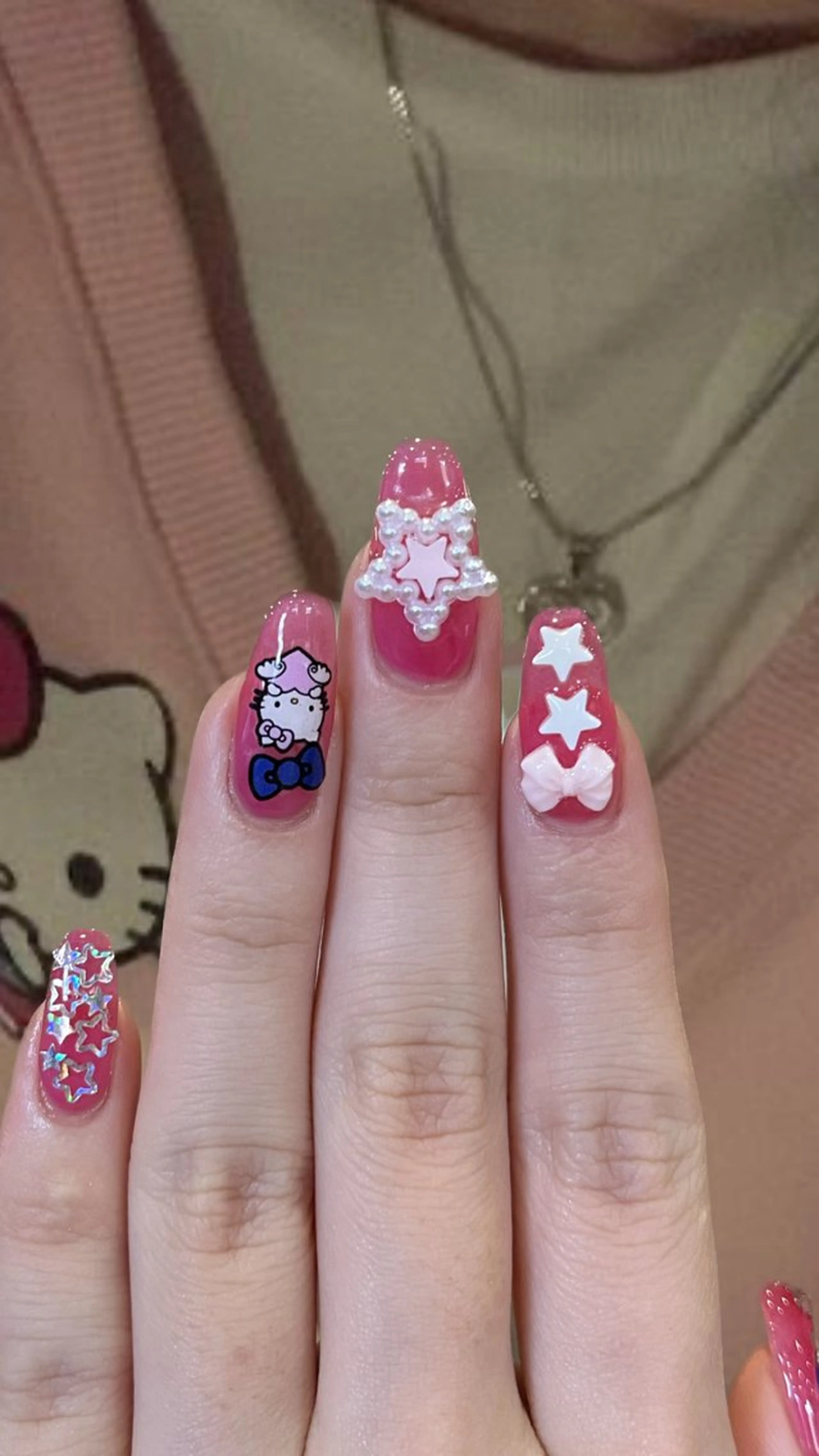 ネイル ピンク ハンドネイル mipa nailのネイルデザイン