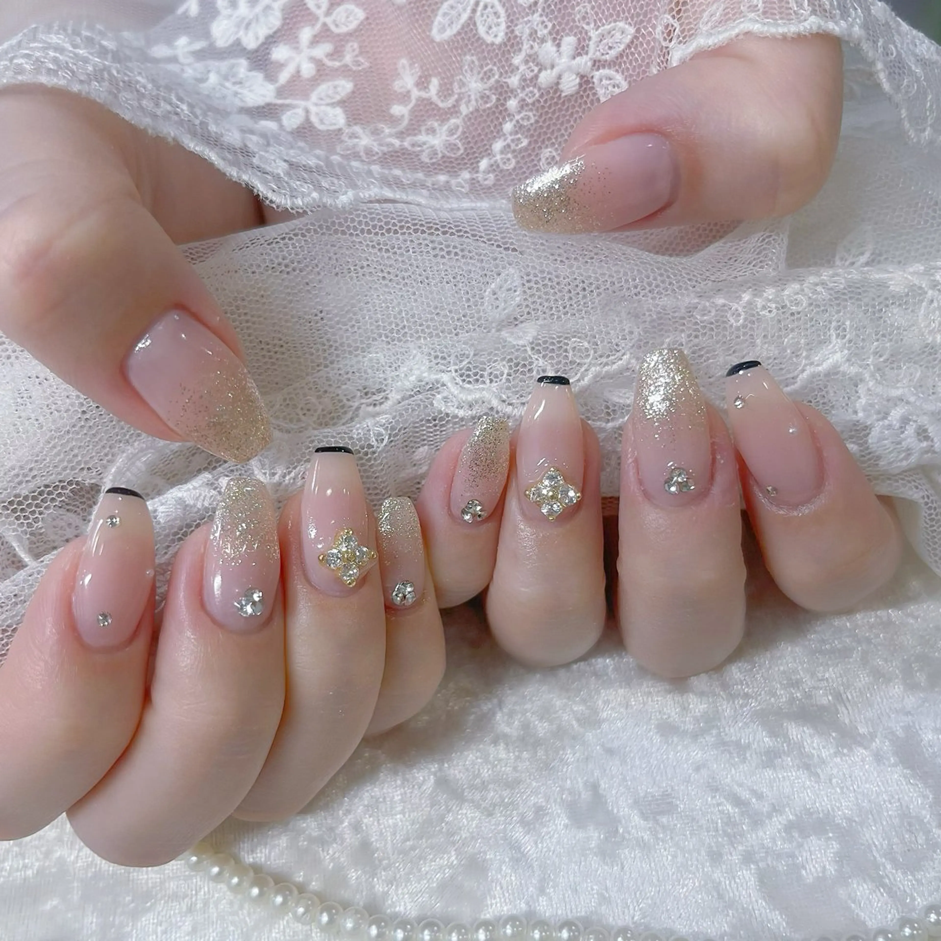 ネイル ハンドネイル Maya 🧊🫧‪のネイルデザイン
