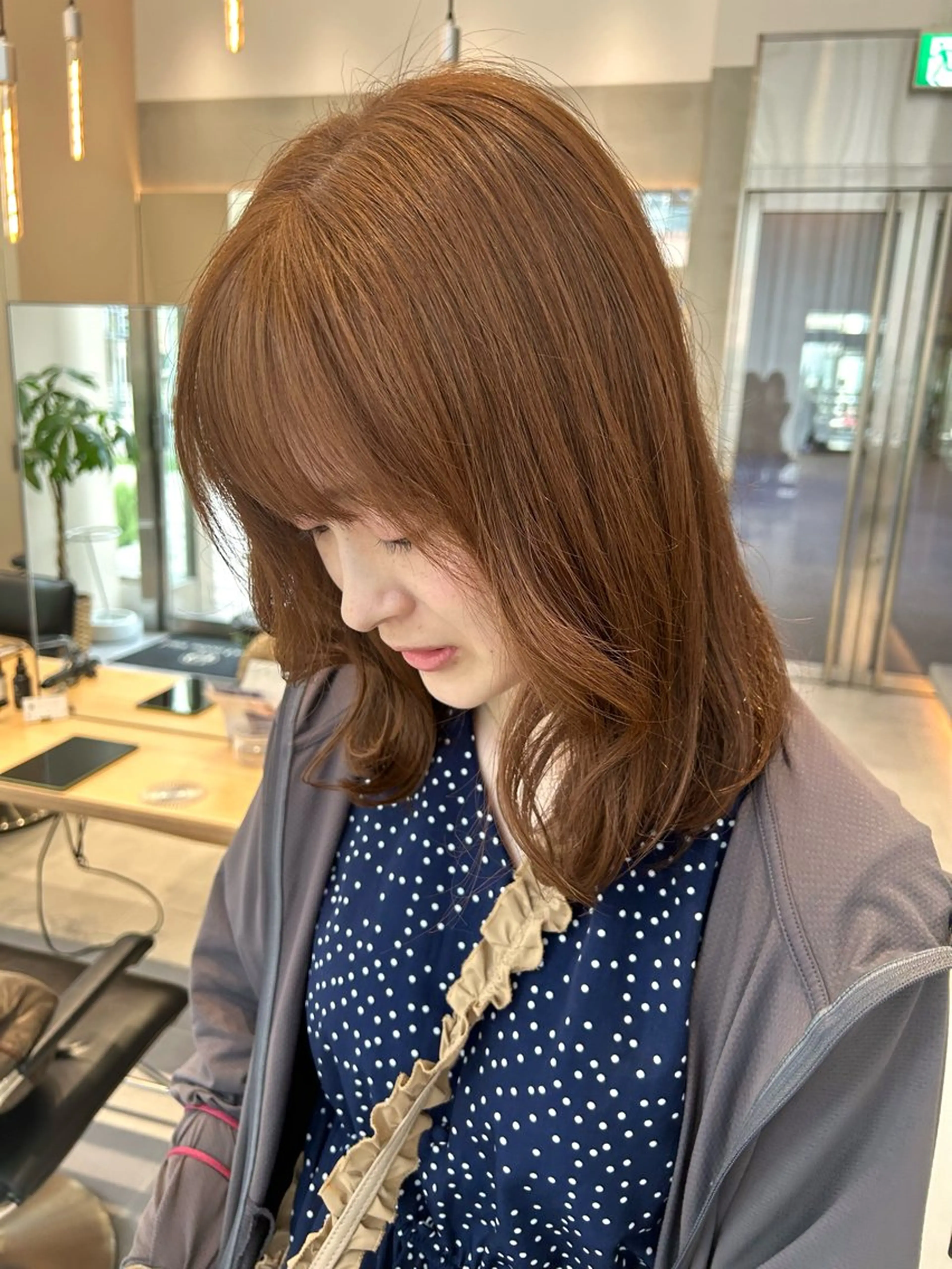 【黒染め落としたい方ｺﾁﾗ💁‍♀️】黒染め落とし➕髪質改善カラー🎨の写真