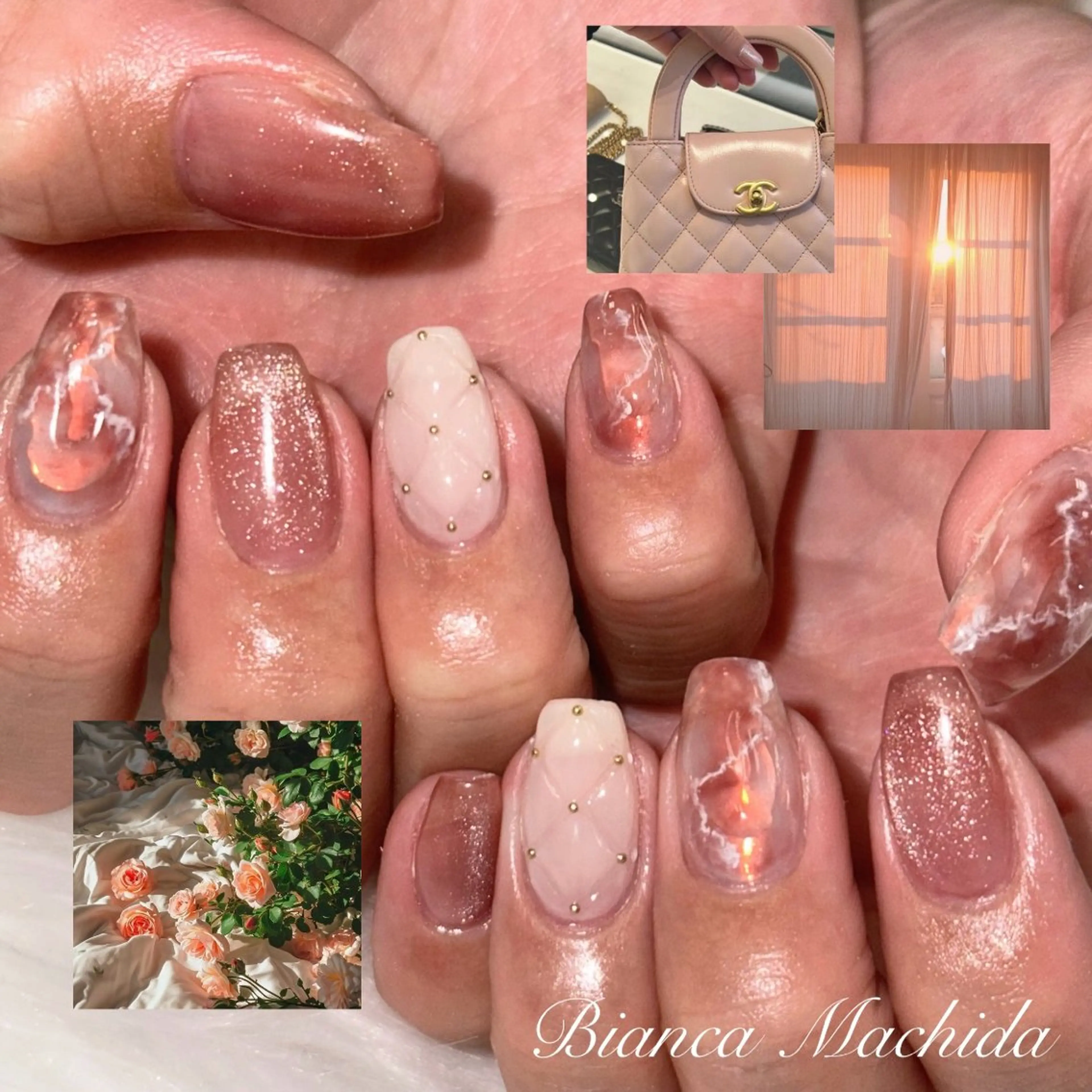 ネイル ハンドネイル Bianca👼🏻 OIKAWAのネイルデザイン