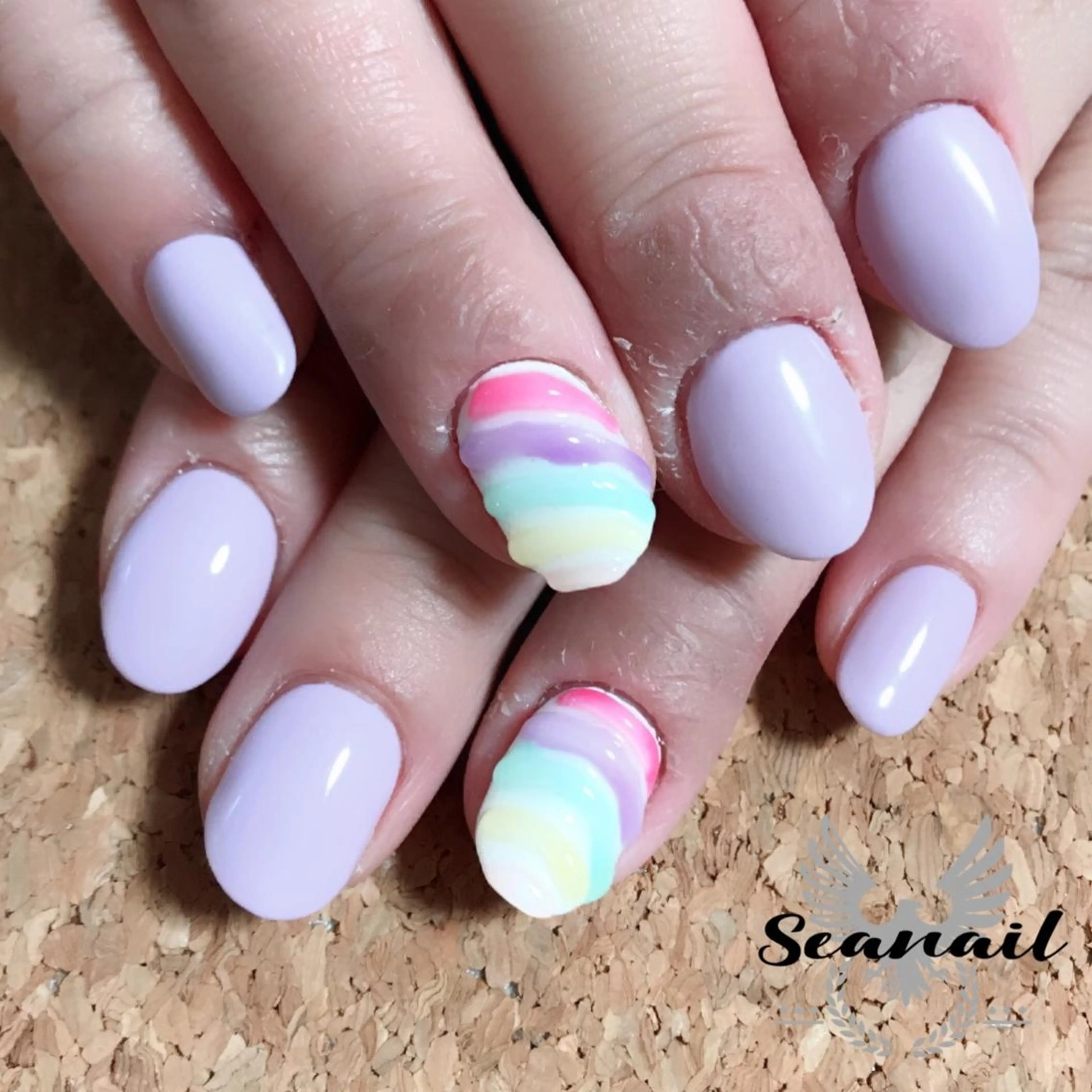 ネイル 小尾 栞のネイルデザイン