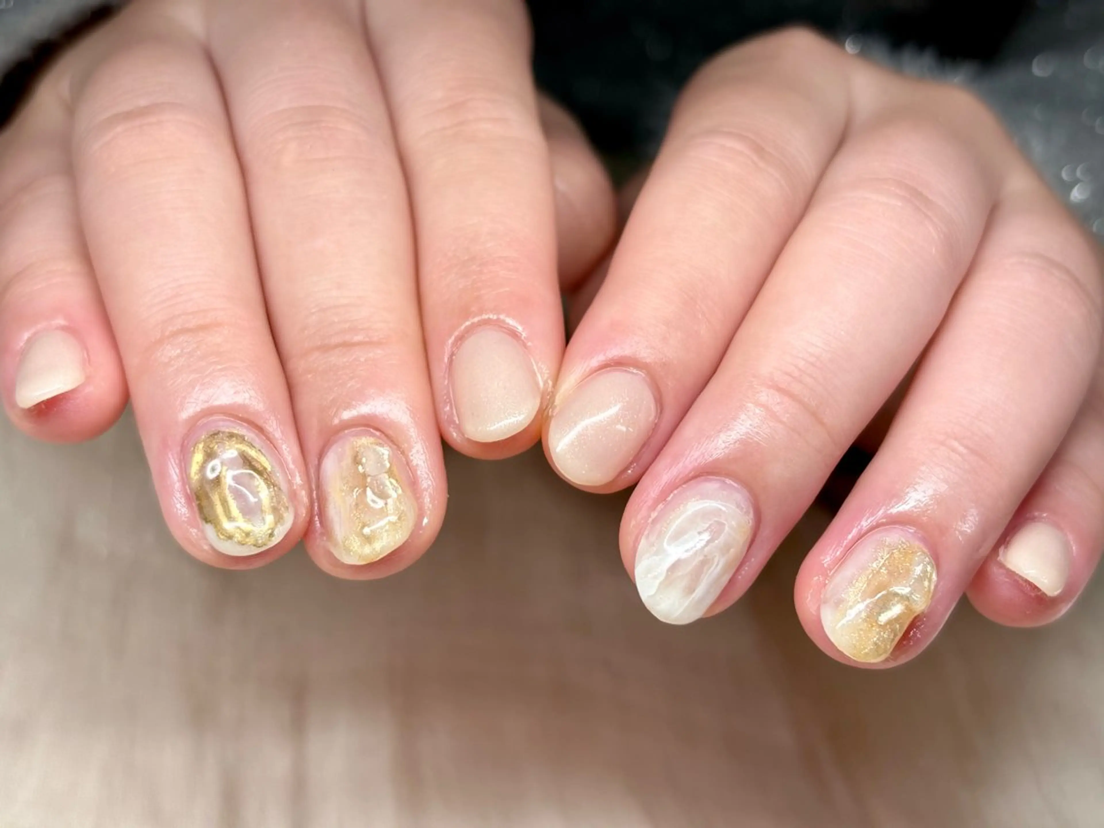 ネイル ニュアンスネイル N.KIRARI hanaのネイルデザイン