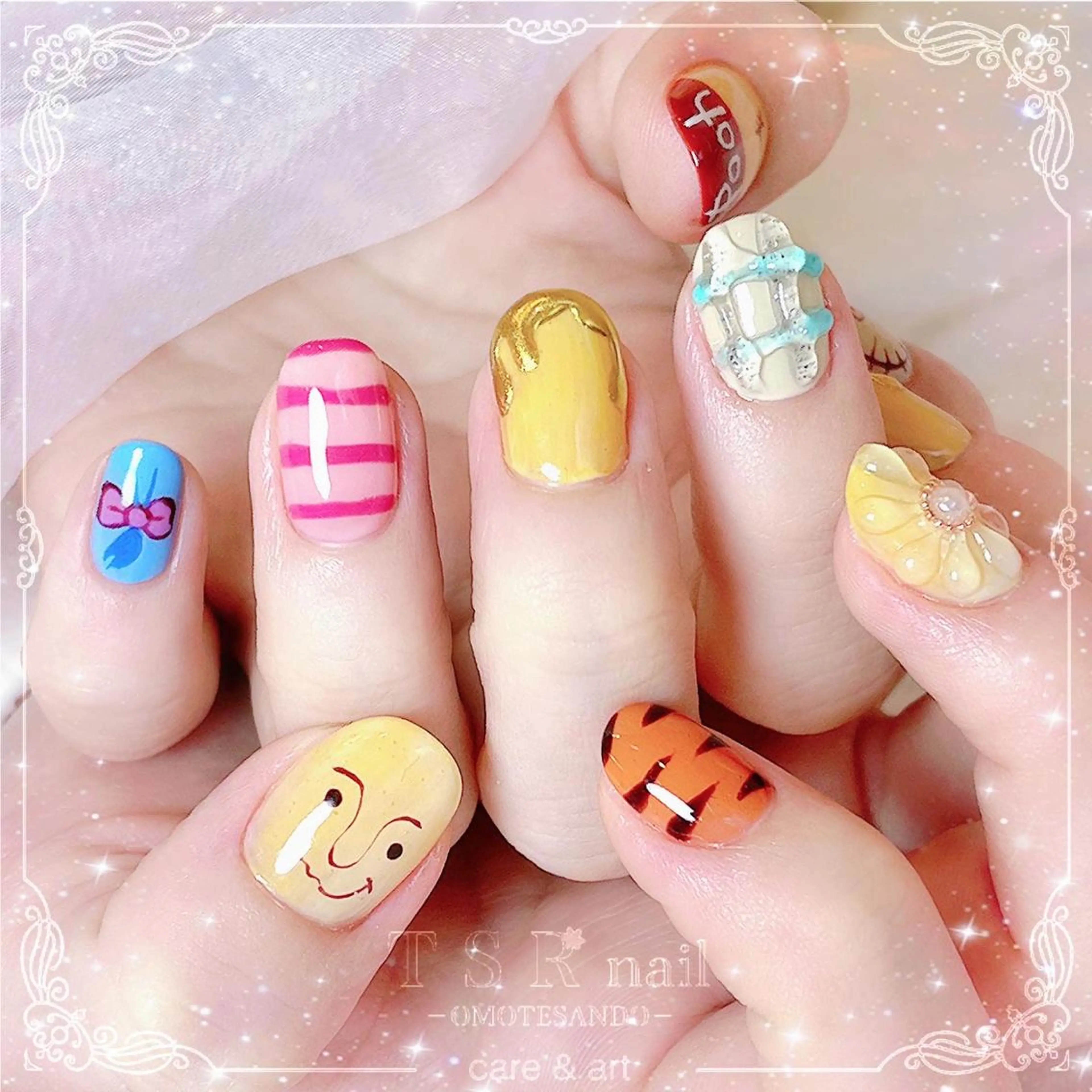 ネイル ハンドネイル ハンドケア 爪咲 りり花のネイルデザイン