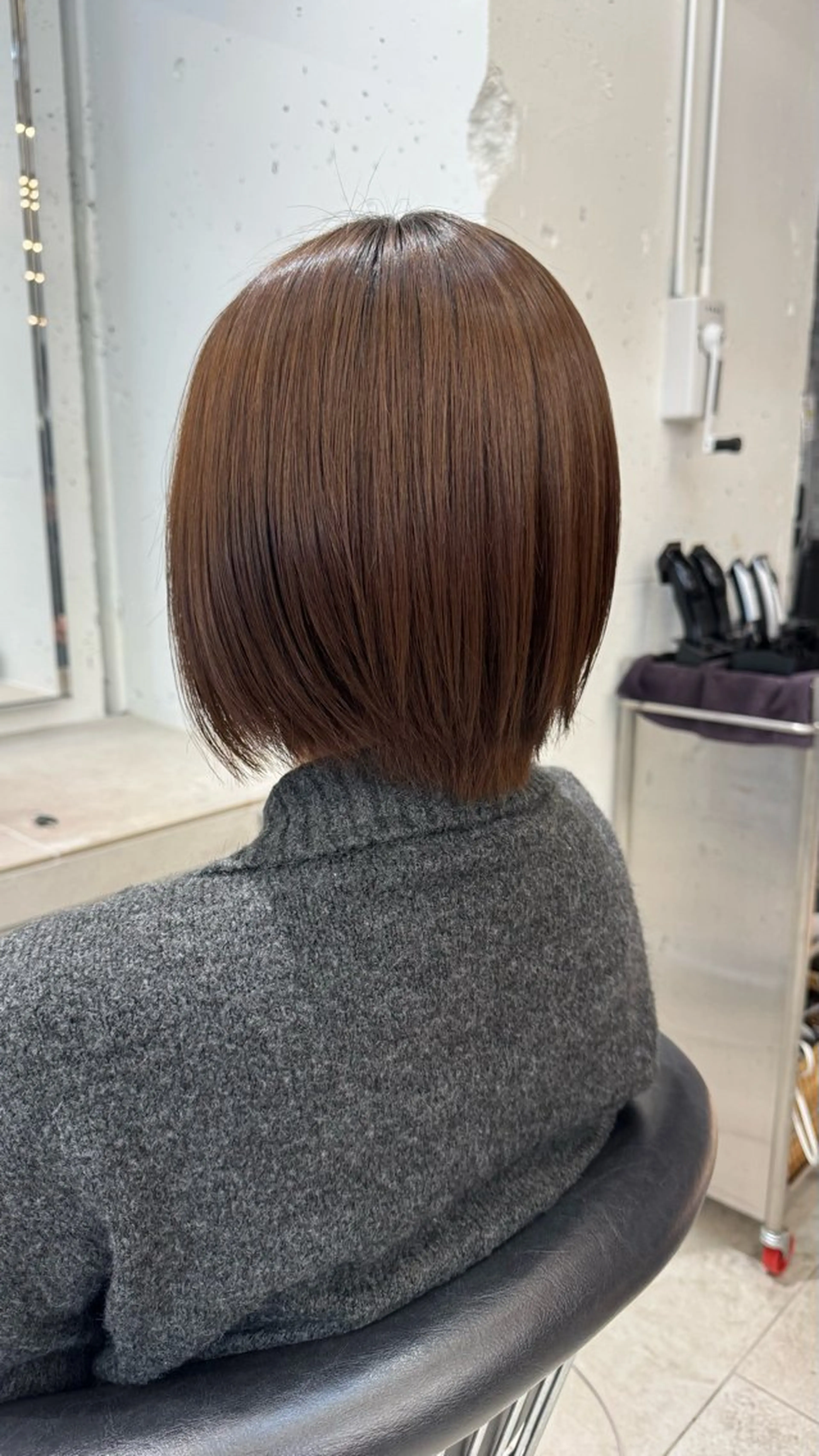 ショート 縮毛矯正 sweetroom平塚所属・⭐️縮毛矯正 氷室翔也カラー⭐️のヘアスタイル