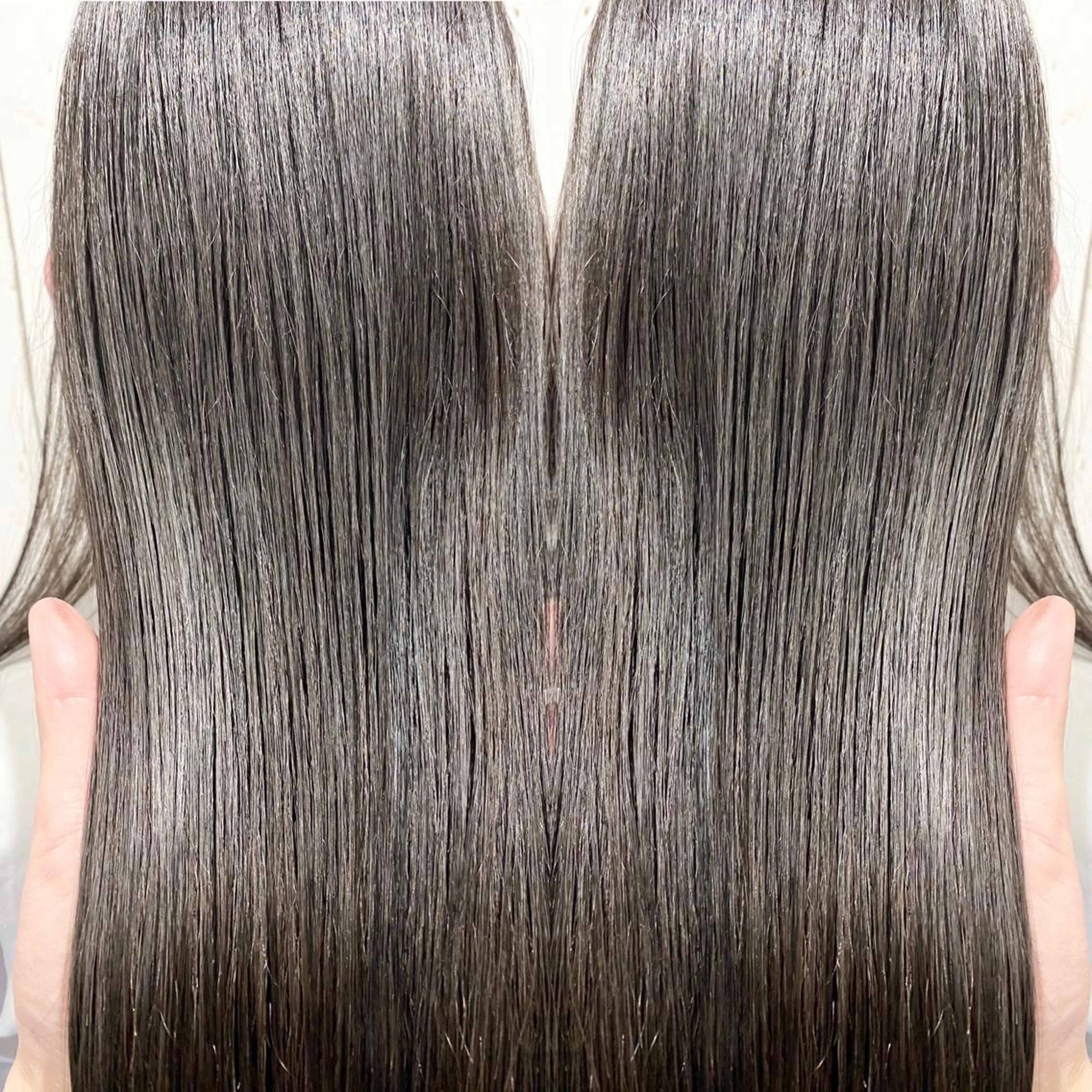 セミロング カラー パーマ ヘアアレンジ アッシュ バレイヤージュ ベージュカラー ブリーチ 透明感カラー RecheRche【池袋】所属・👑指名率No.1 👑坂口飛翔のヘアスタイル