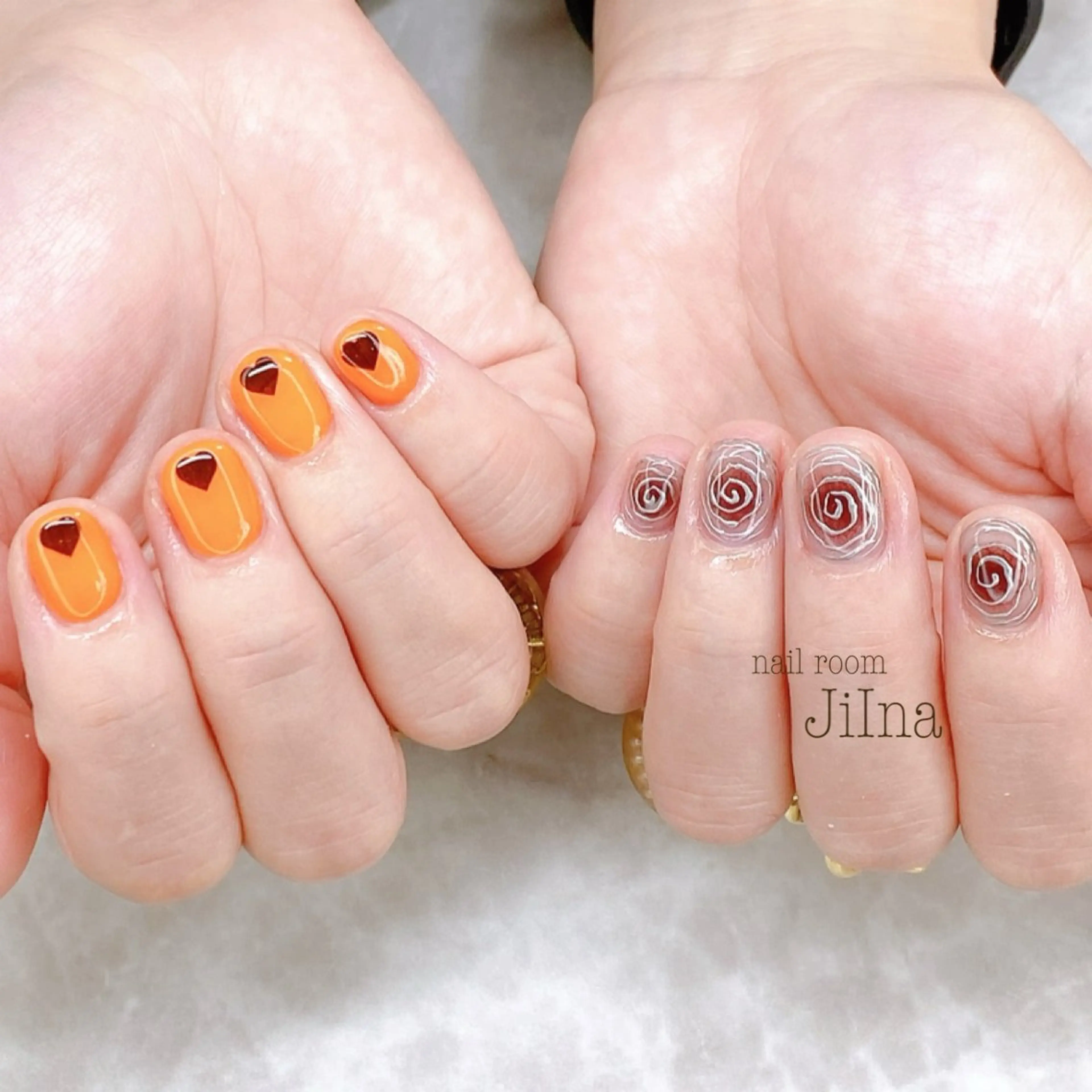 ネイル 持ち込み JiIna nailのネイルデザイン
